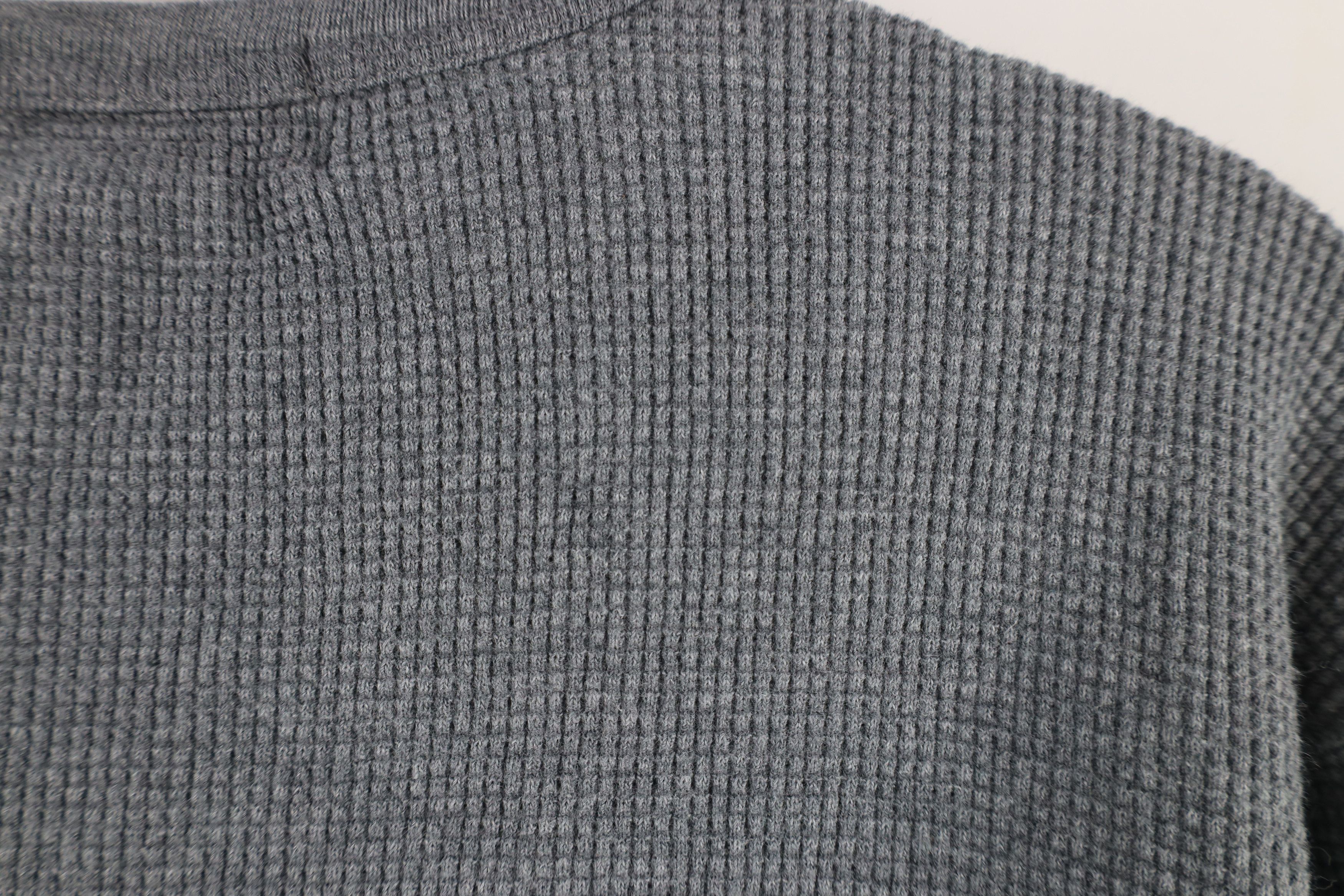 Eddie Bauer × Vintage Vintage 90s Eddie Bauer Waffle Knit Long Sleeve T-Shirt Size US S / EU 44-46 / 1 - 9 Thumbnail