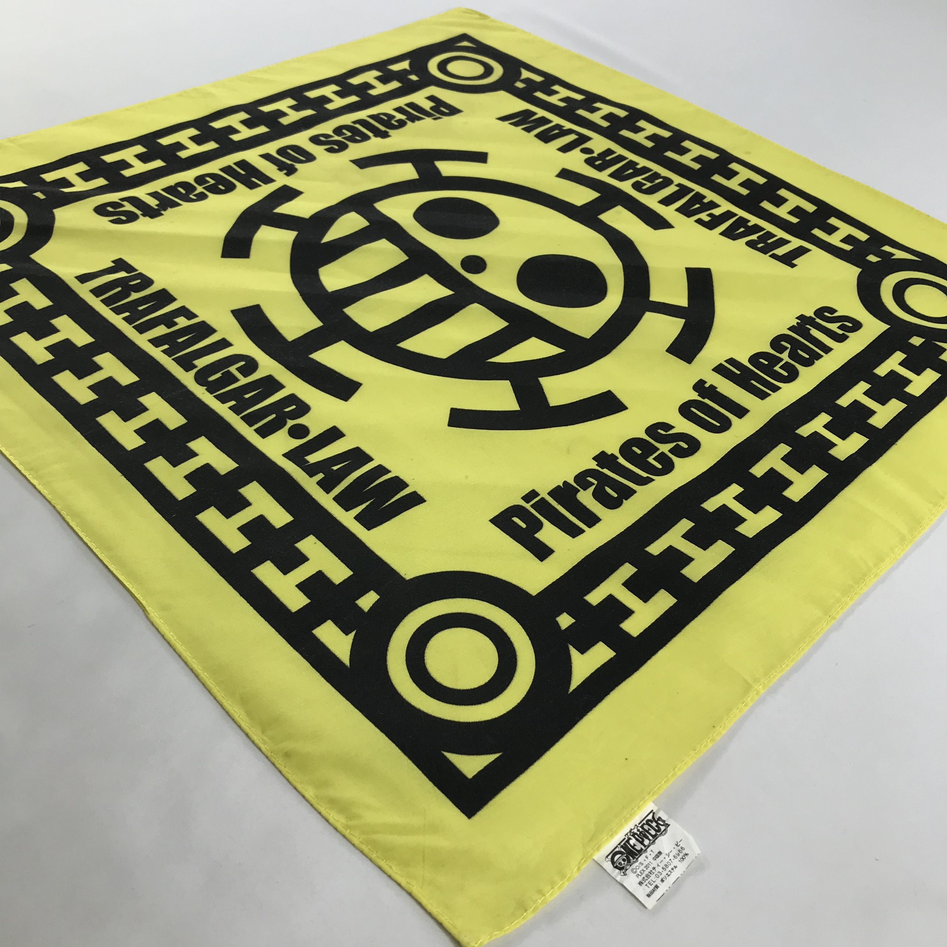 One Piece × Vintage One Piece Bandana / Handkerchief / Neckerchief - S1868 Size ONE SIZE - 2 Thumbnail