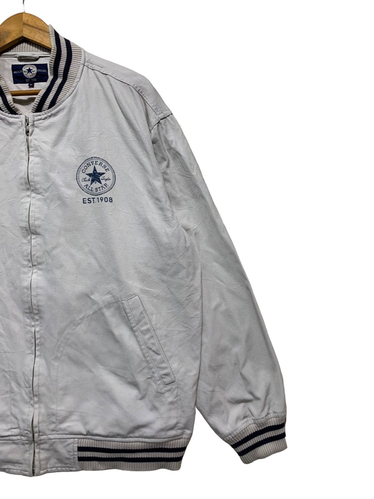 Converse 🔥CONVERSE ALL STAR CANVAS VARSITY JACKETS Size US L / EU 52-54 / 3 - 3 Thumbnail