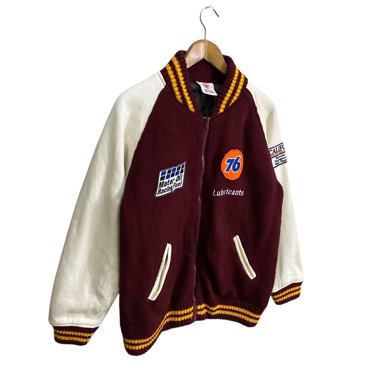 Sports Specialties × Vintage 76 Lubricant knit bomber jacket Size US L / EU 52-54 / 3 - 2 Thumbnail