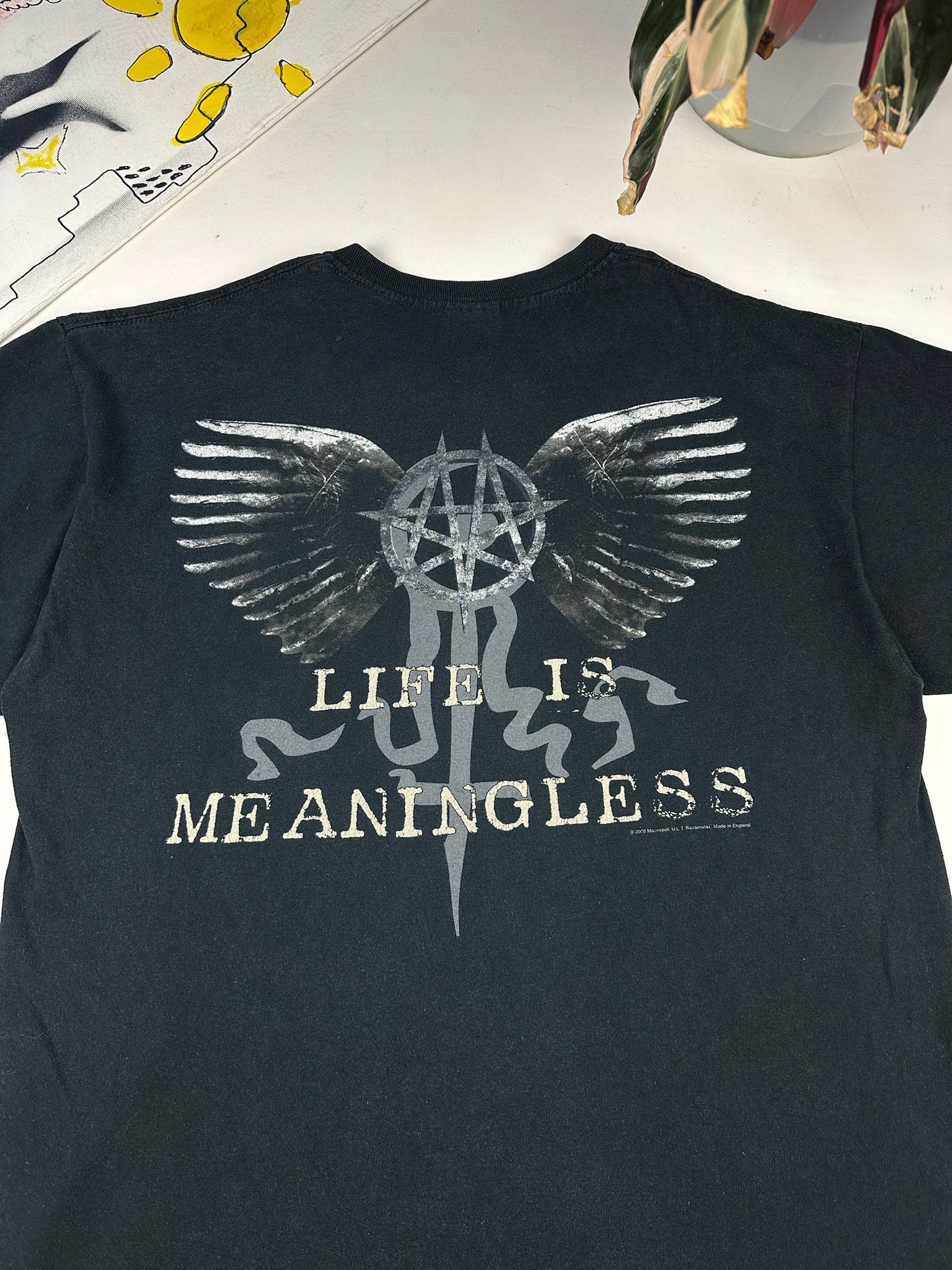Band Tees Vintage MOONSPELL tee Paradise Lost Tiamat gothic metal Size US L / EU 52-54 / 3 - 6 Thumbnail