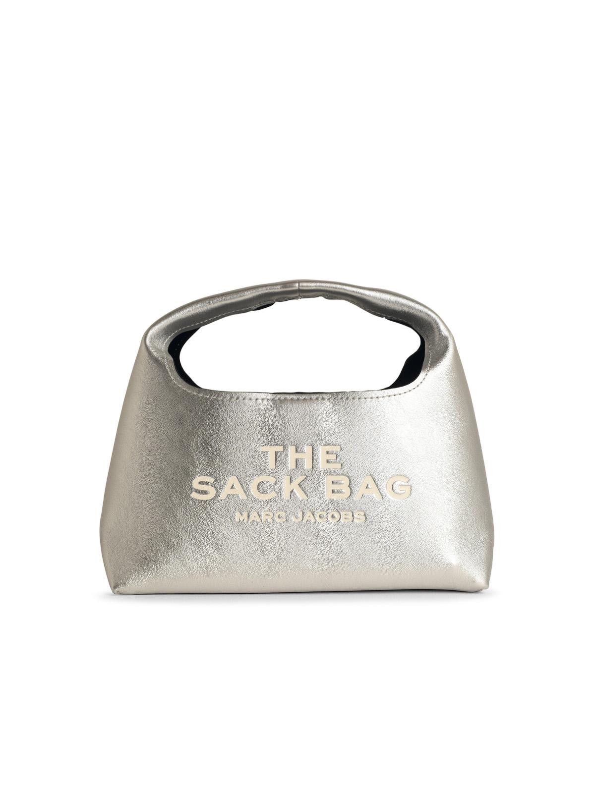 MARC JACOBS (THE) Sack' Mini Bag In Silver Leather