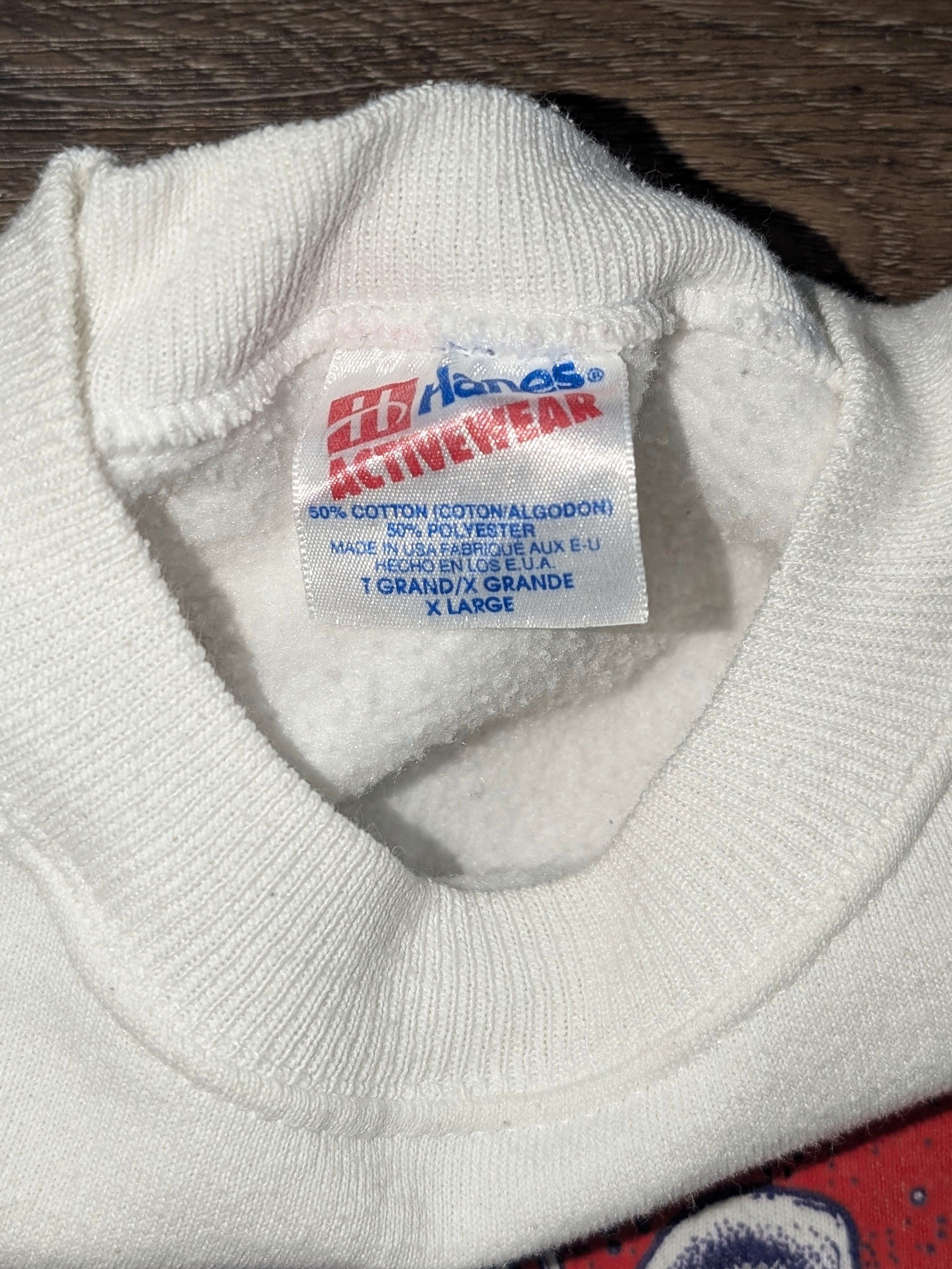Hanes Vintage Supercuts Walk for Multiple Sclerosis 1993 crewneck Size US L / EU 52-54 / 3 - 4 Thumbnail