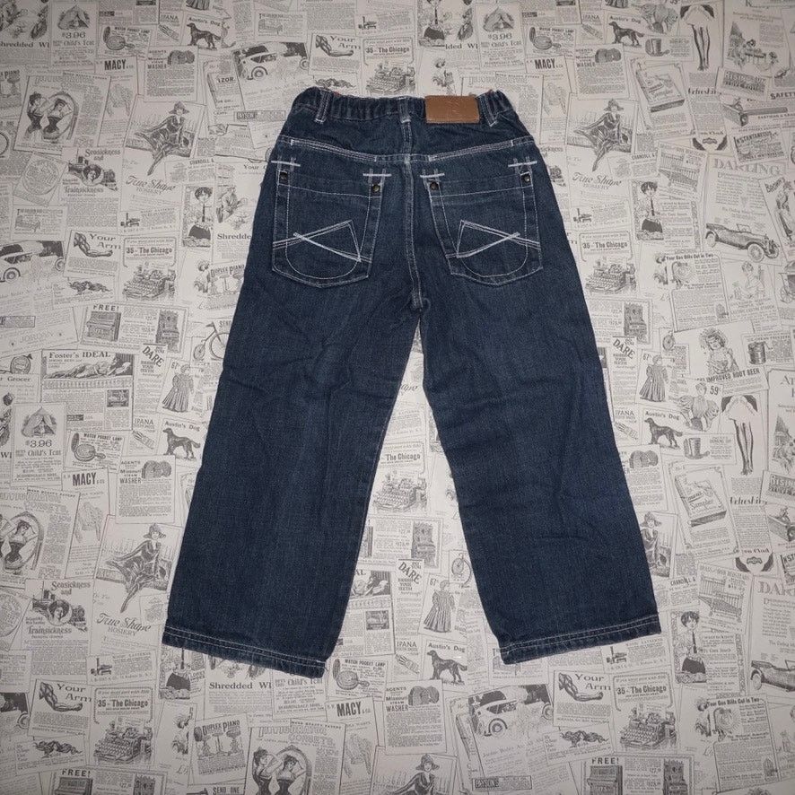 U.S. Polo Assn. 3T - Vintage Y2K US Polo ASSC baggy 2000s denim youth pants Size 26 - 1 Thumbnail
