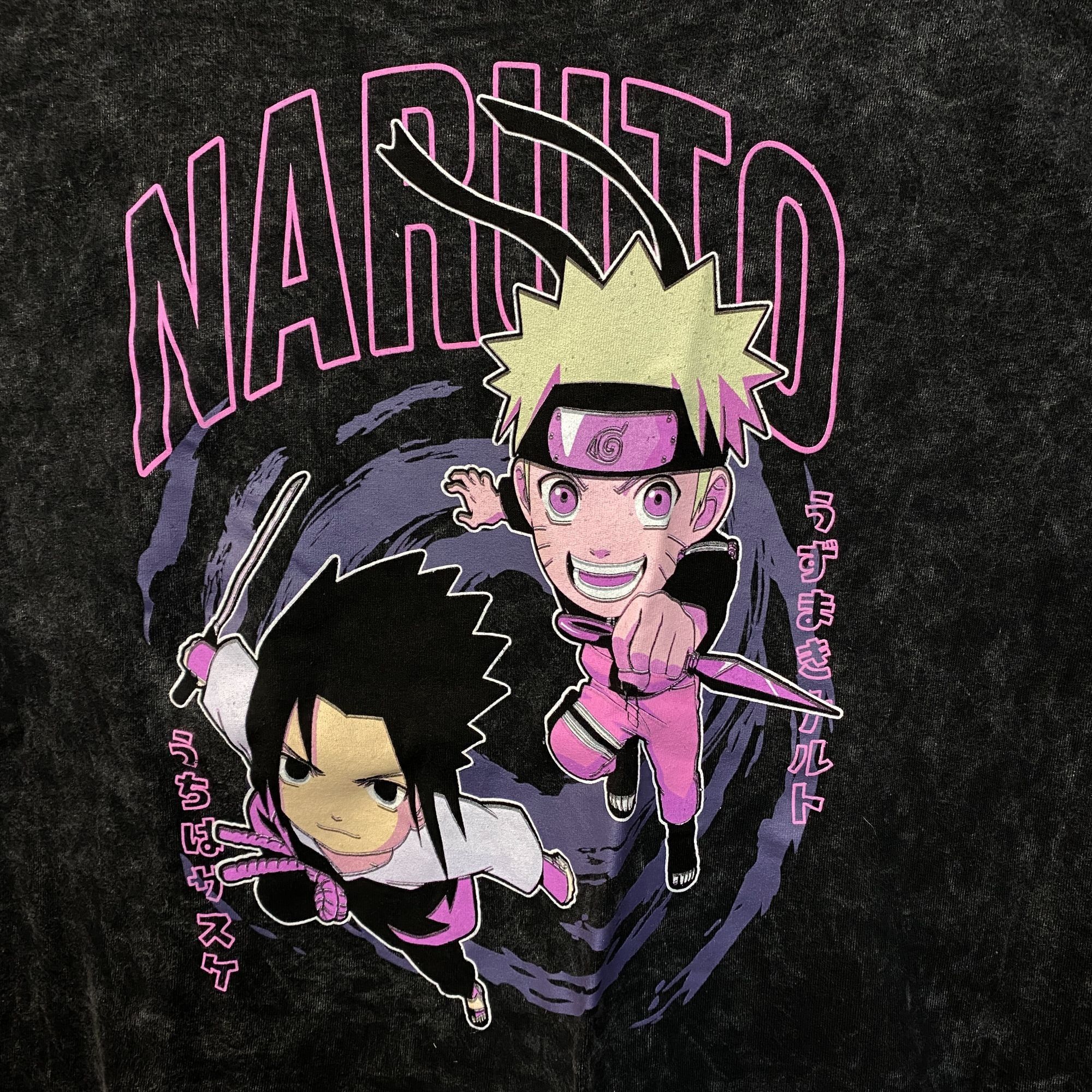 Ripple Junction Naruto Chibi Style Mineral Wash Anime Tshirt size extra larg Size US XL / EU 56 / 4 - 2 Thumbnail