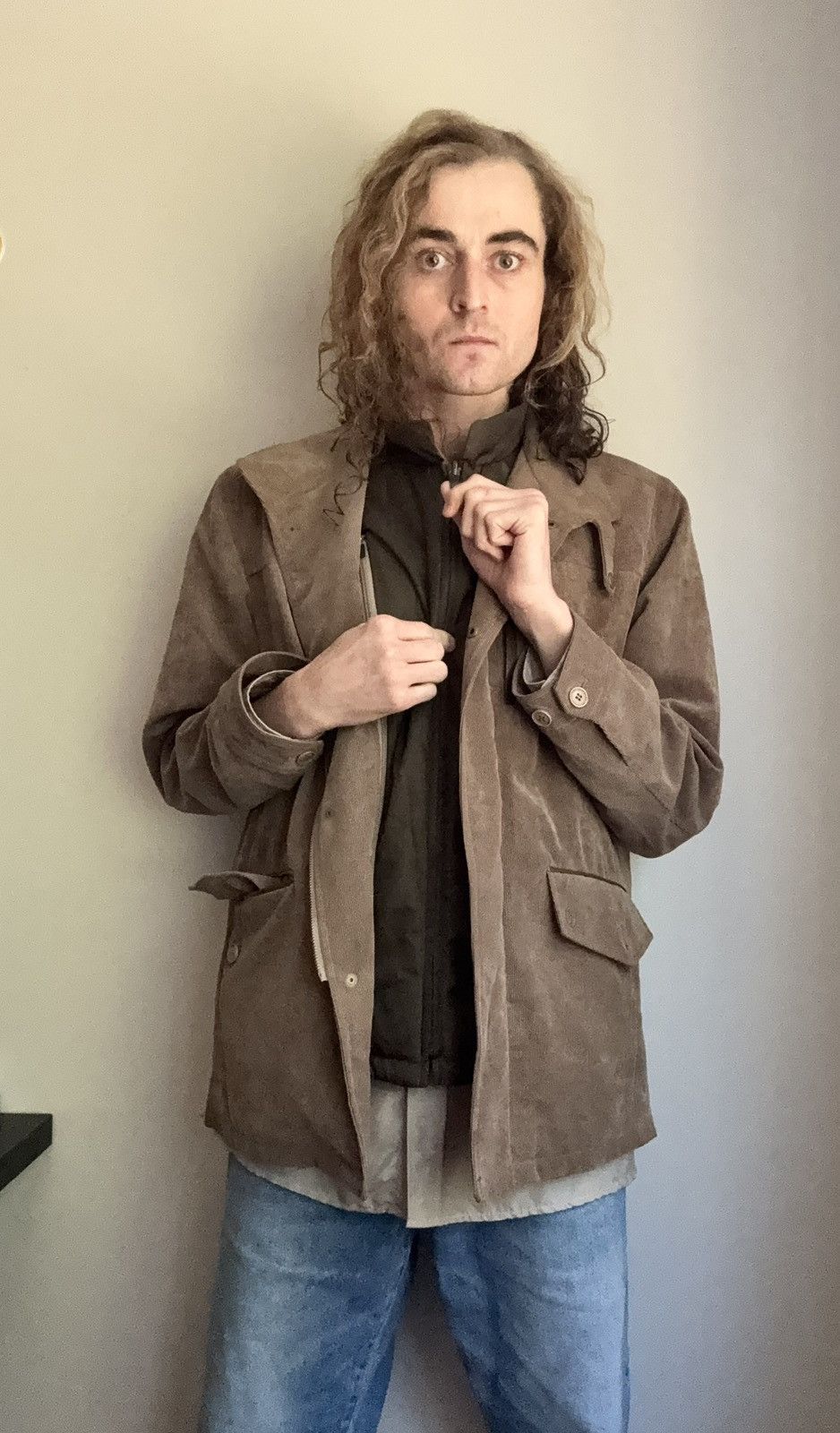 Jean Charles De Castelbajac CASTLEBAJAC Vintage Removable Vest Corduroy Zipper Jacket Size US L / EU 52-54 / 3 - 10 Thumbnail