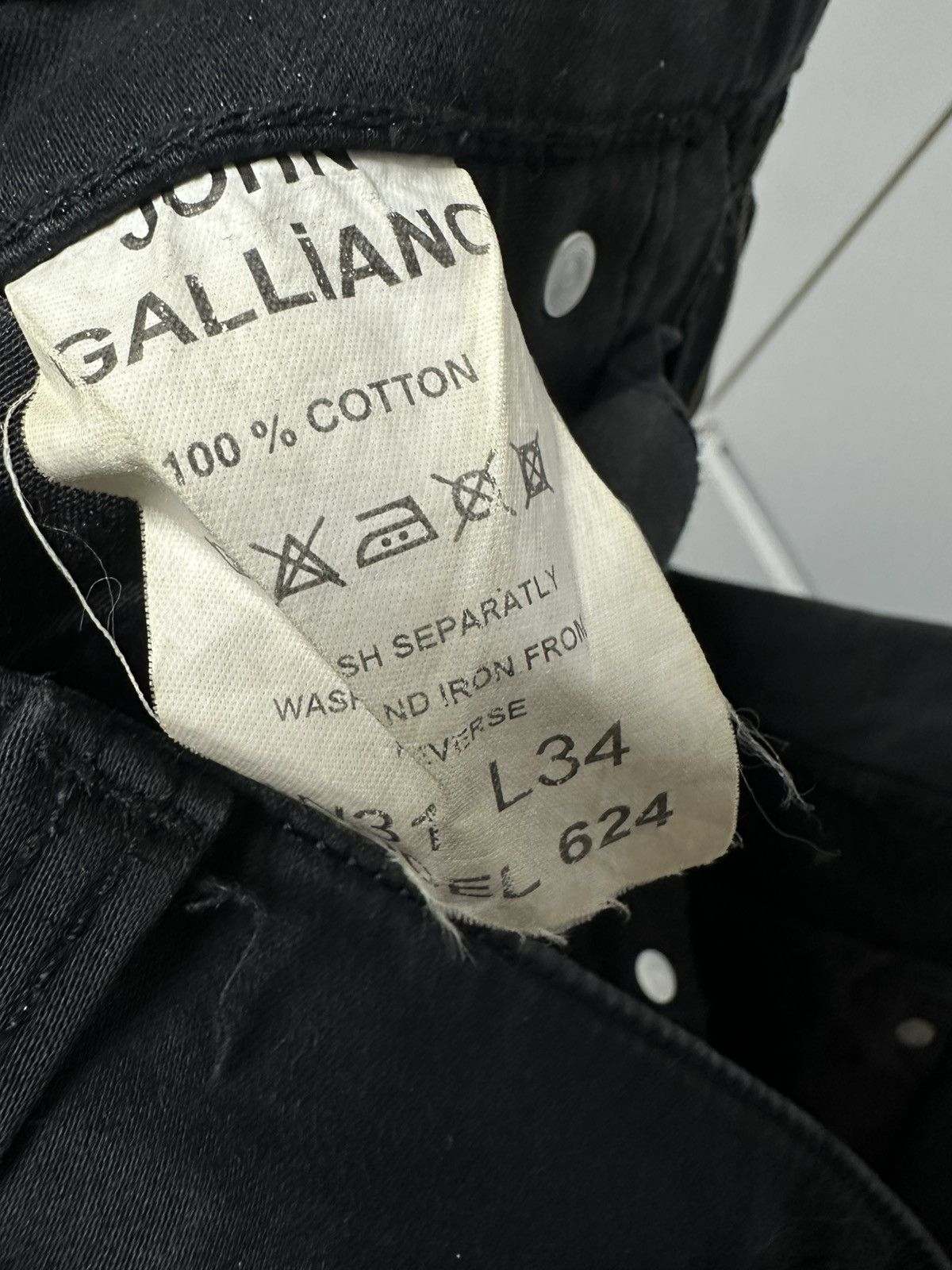 John Galliano John Galliano Avantgarde Luxury Vintage Rare Size US 34 / EU 50 - 10 Thumbnail
