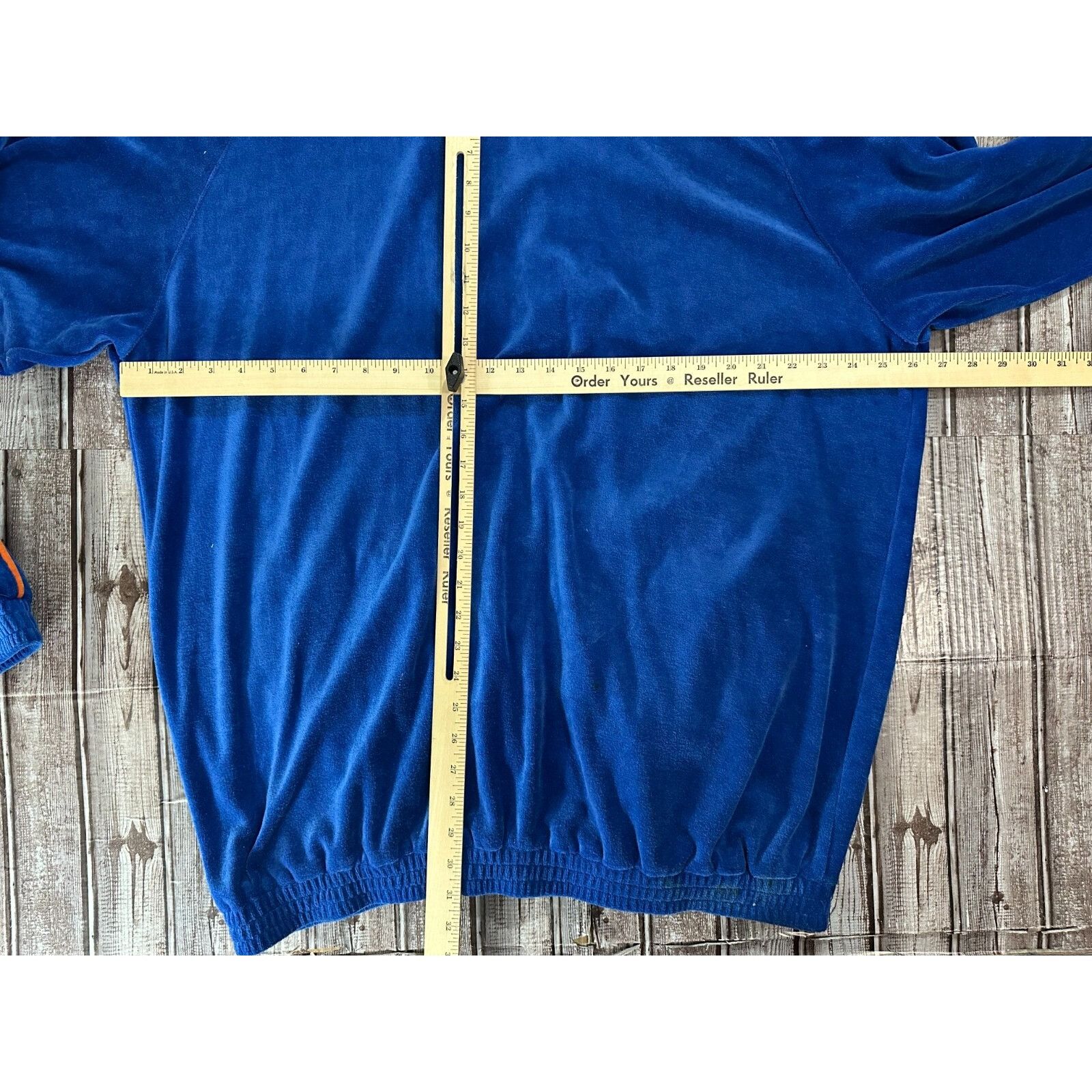 Majestic New York Knicks NBA hardwood classic Velour Jacket size 2XL Size US XXL / EU 58 / 5 - 5 Thumbnail