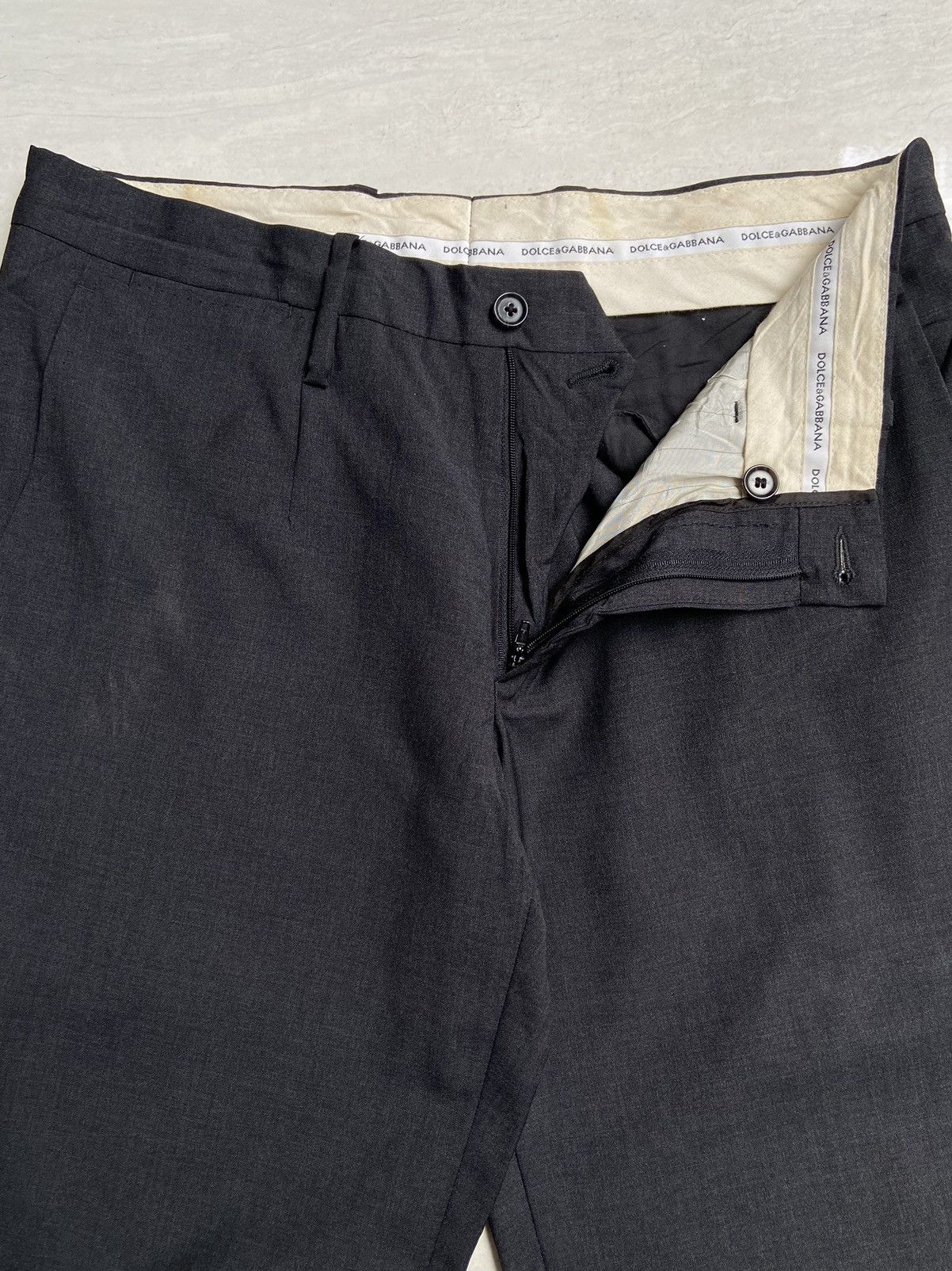 Dolce & Gabbana DOLCE & GABBANA Black Long Pants Size US 30 / EU 46 - 4 Thumbnail