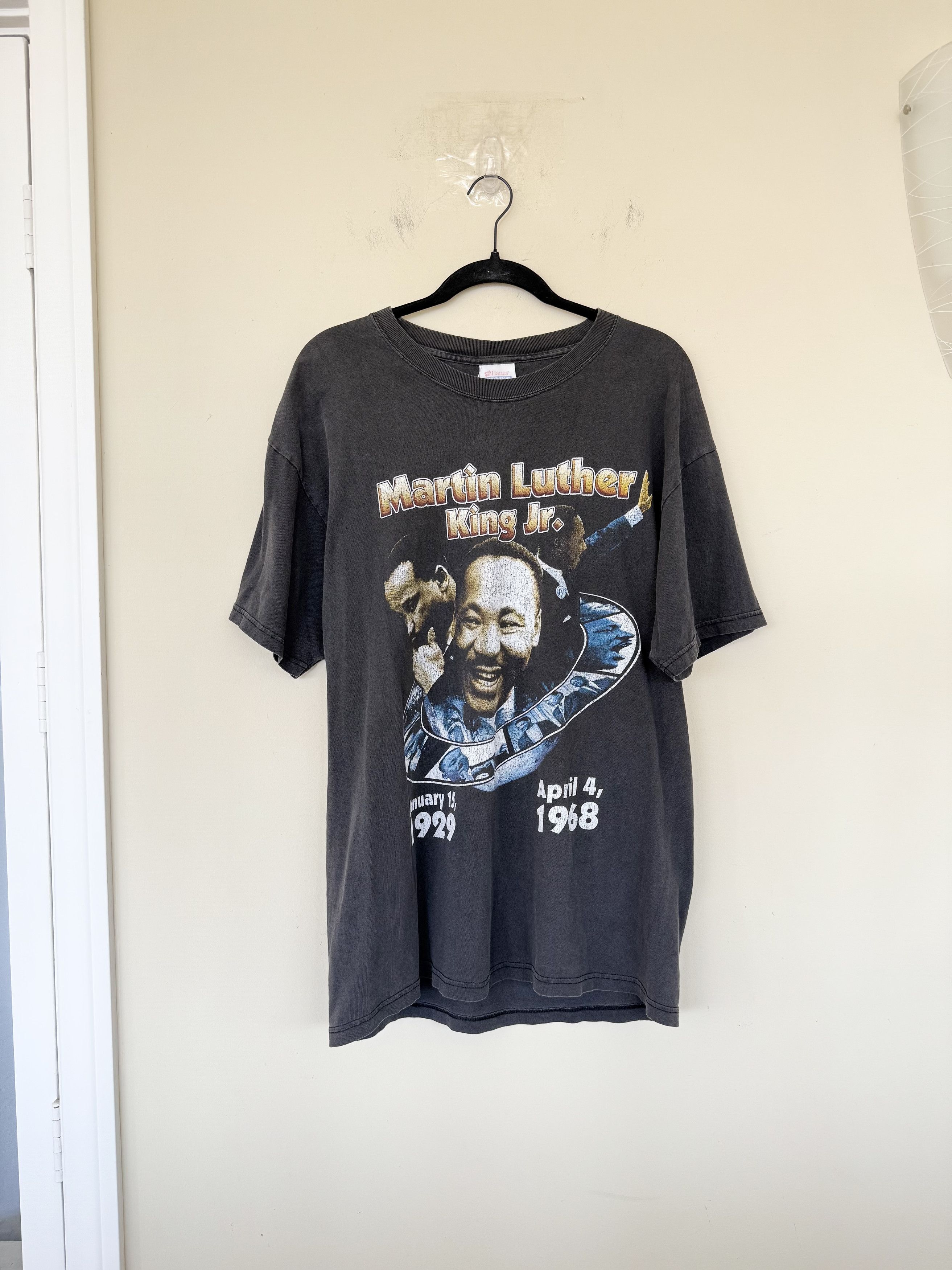 Vintage MLK Memorial Shirt Size US XL / EU 56 / 4 - 1 Thumbnail