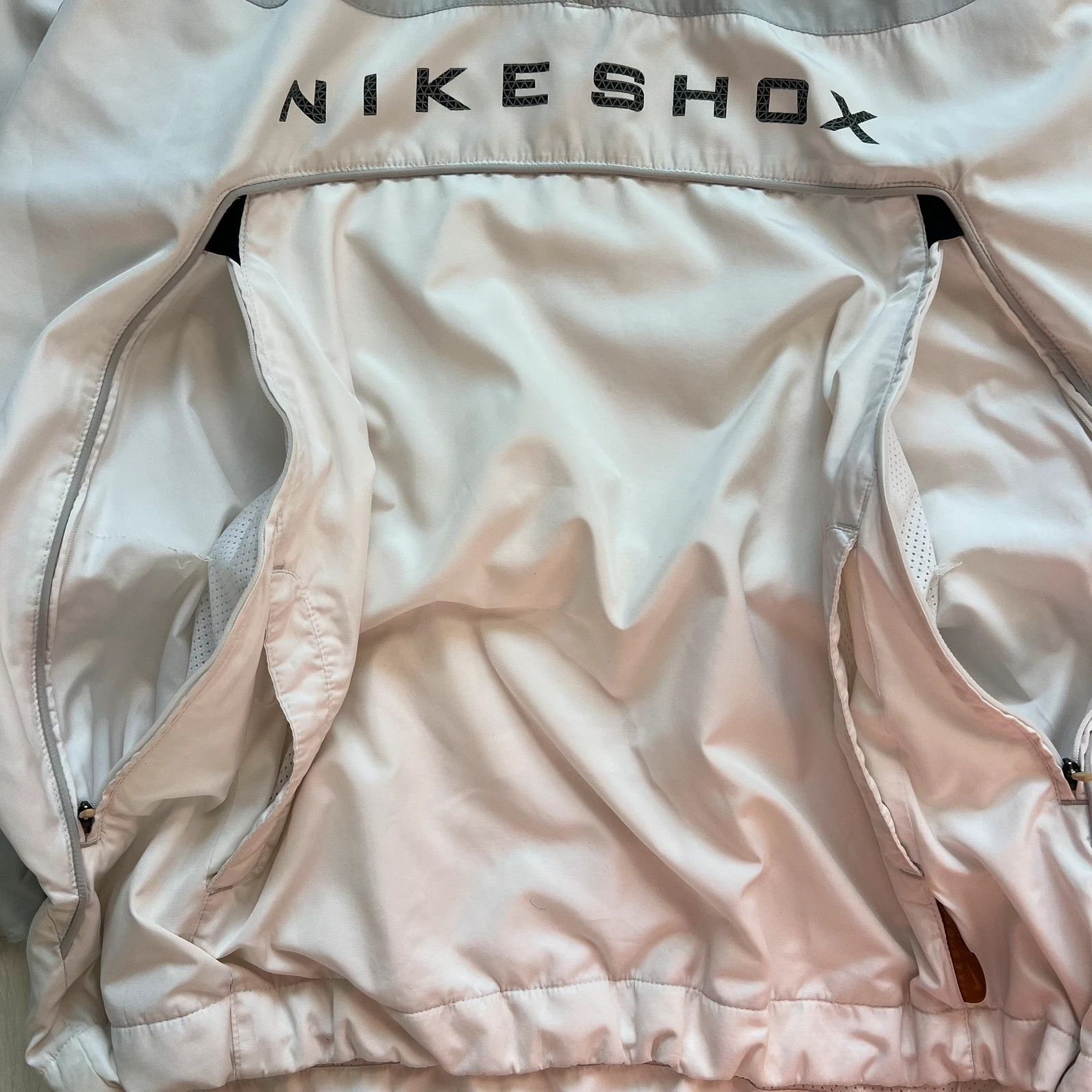 Nike Nike shox vintage windbreaker 1/4 zip up XL Size US XL / EU 56 / 4 - 6 Thumbnail