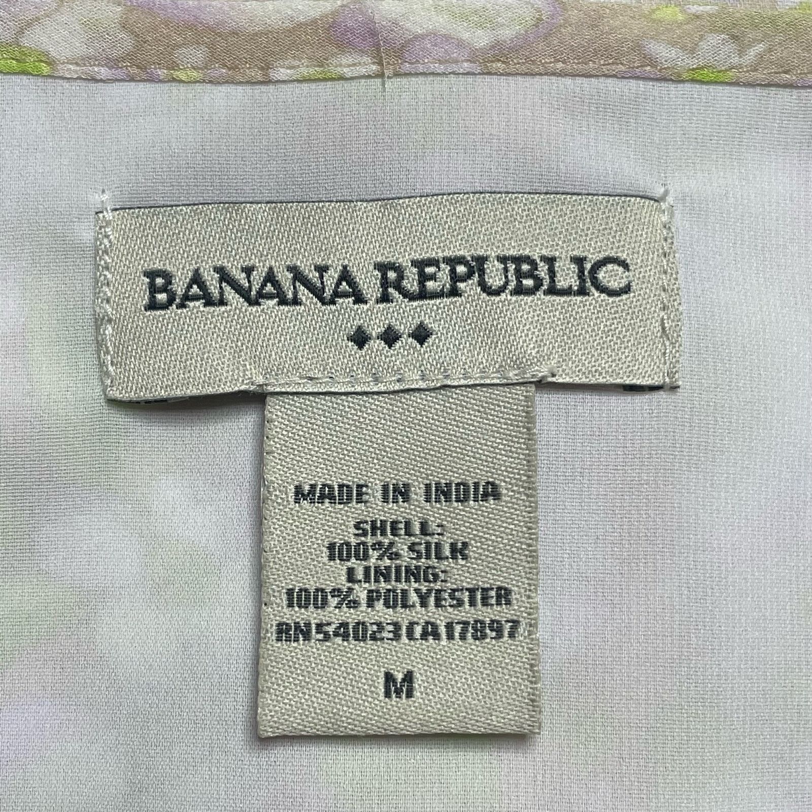 Banana Republic Banana Republic Silk Blouse Size M / US 6-8 / IT 42-44 - 2 Thumbnail