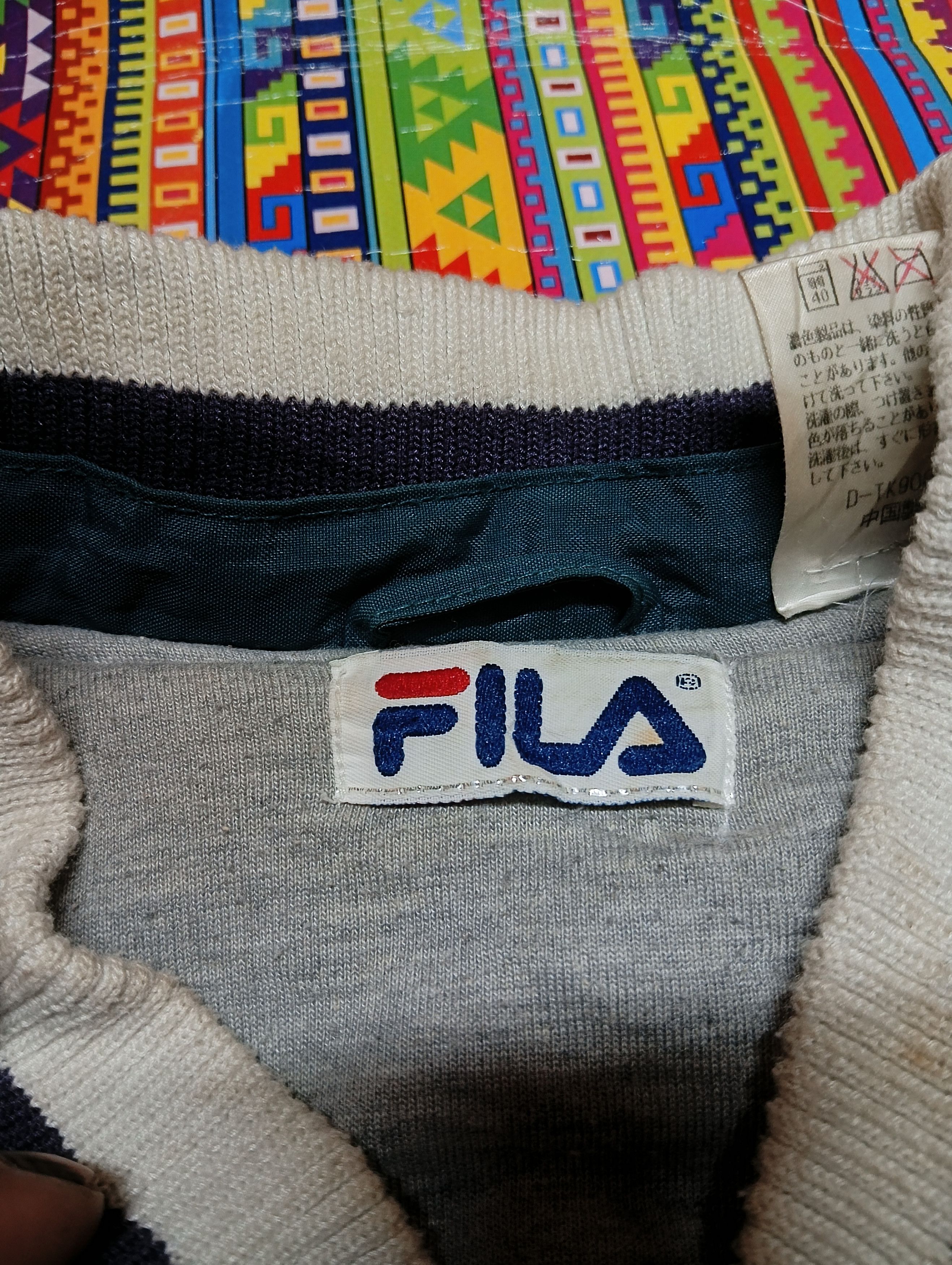 Fila × Vintage vintage 90s fila spellout jackets Size US L / EU 52-54 / 3 - 6 Thumbnail