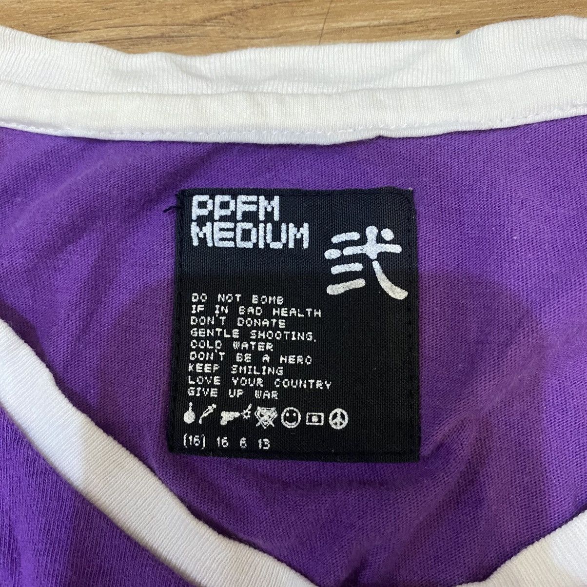 PPFM 2000s PPFM Booze Pills Powders Graphic Raglan Tee Size US M / EU 48-50 / 2 - 13 Thumbnail