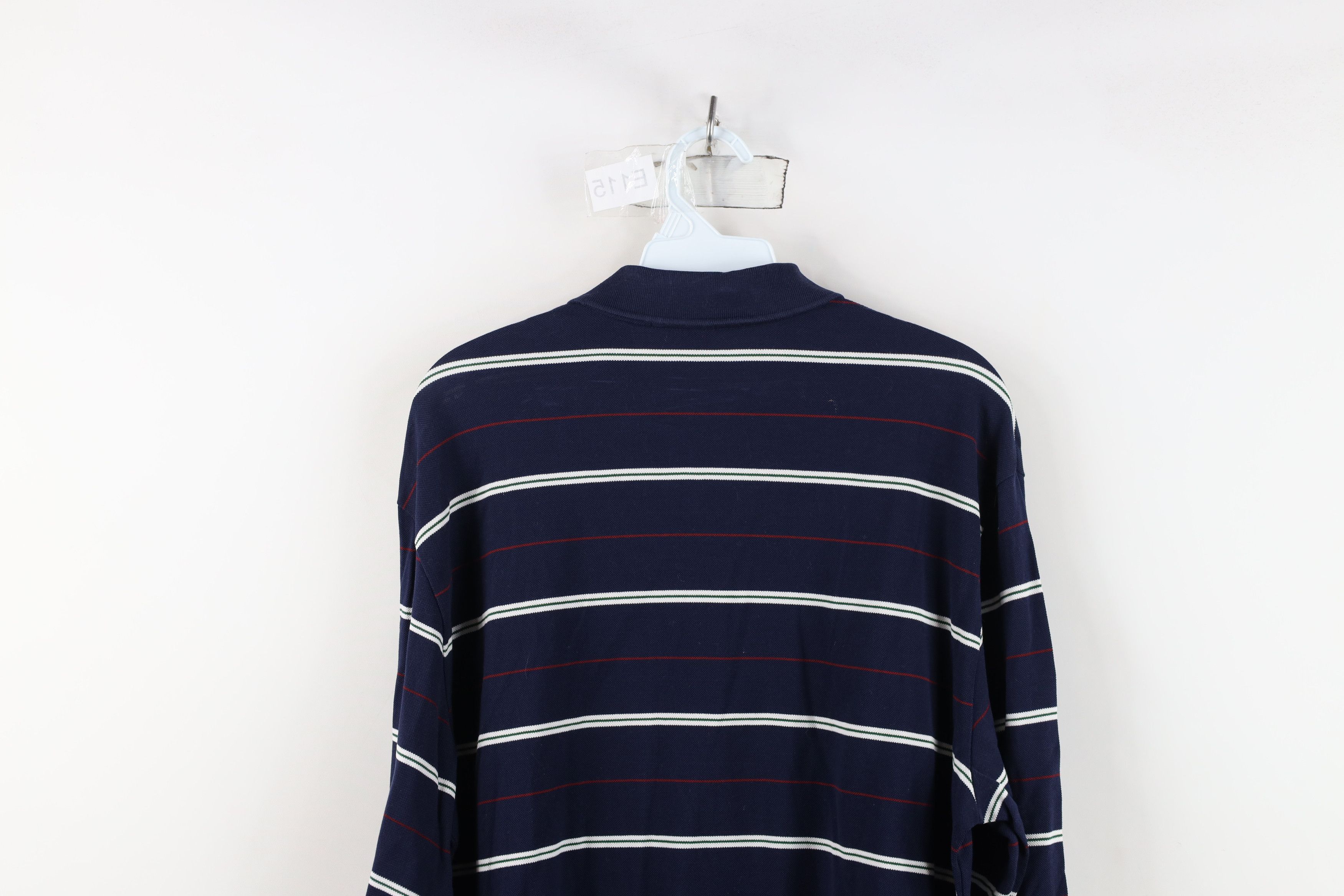 Ralph Lauren Vintage 90s Ralph Lauren Pima Cotton Long Sleeve Rugby Polo Size US M / EU 48-50 / 2 - 12 Thumbnail