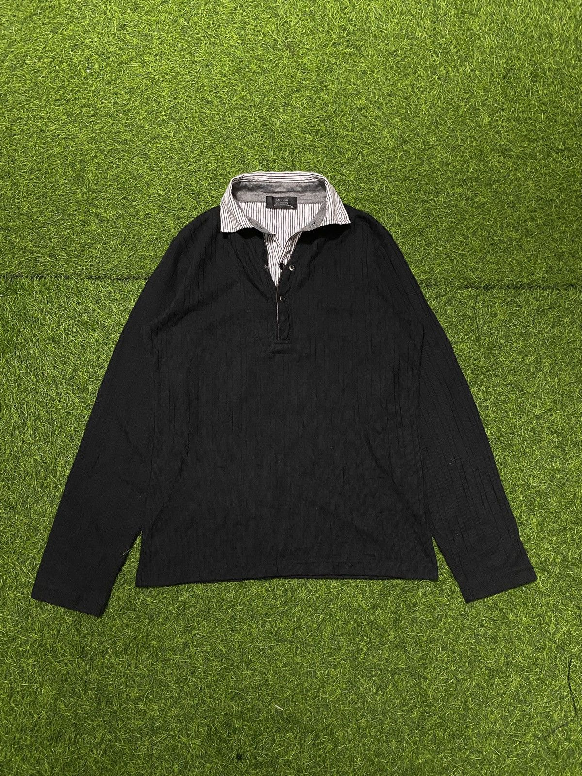 Japanese Brand Longsleeve double layer mitex japanese brand Size US M / EU 48-50 / 2 - 2 Thumbnail