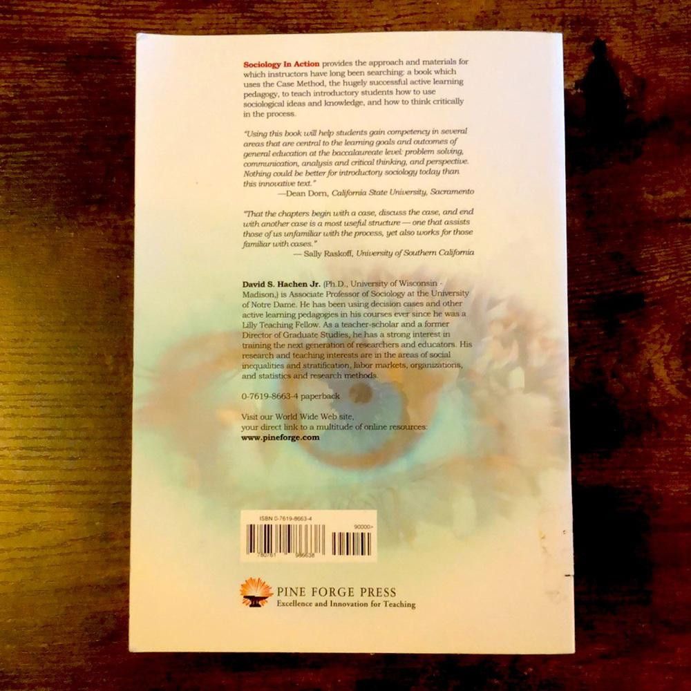 Designer Sociology in Action: Cases for Critical Thinking Book Size ONE SIZE - 2 Thumbnail