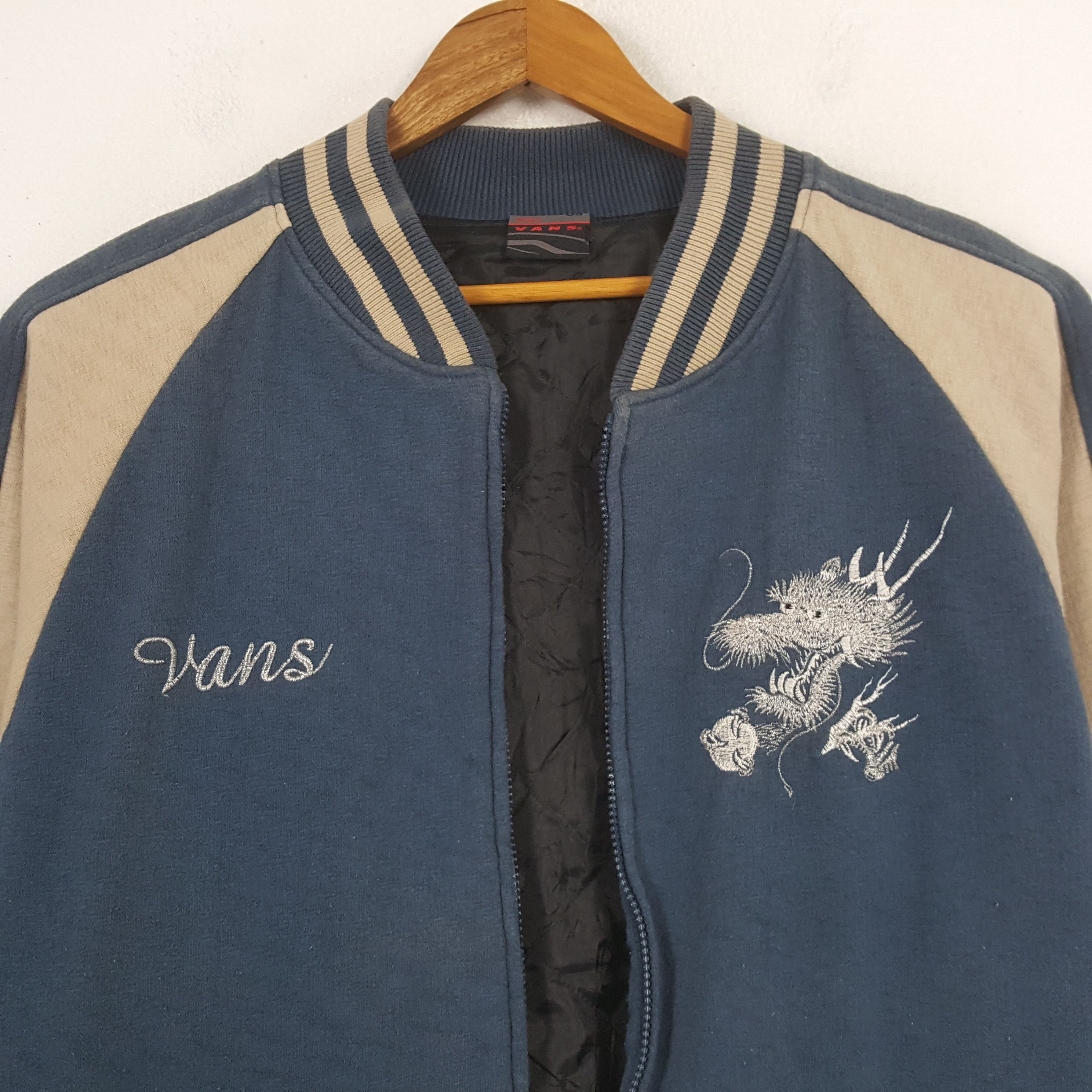 Designer × Vans × Vintage Vintage VANS DRAGON Skateboard Style Jacket C292N12 Size US L / EU 52-54 / 3 - 4 Thumbnail