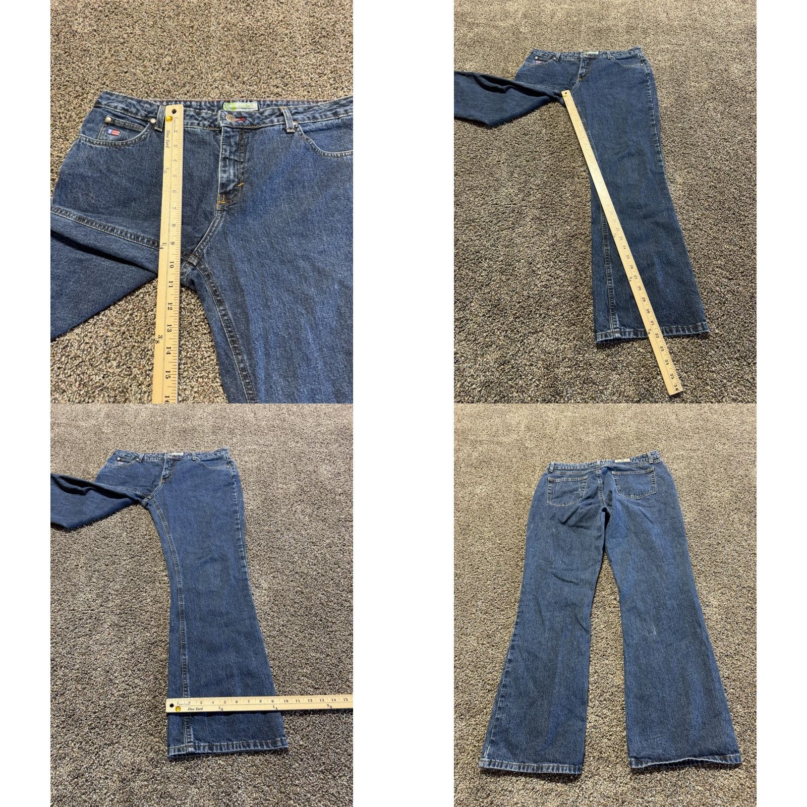 Wrangler VINTAGE Wrangler 20X Women's Jeans Size 14 Blue Denim 13/14X32 Straight Bootcut Size 36" / US 14 / IT 50 - 8 Thumbnail