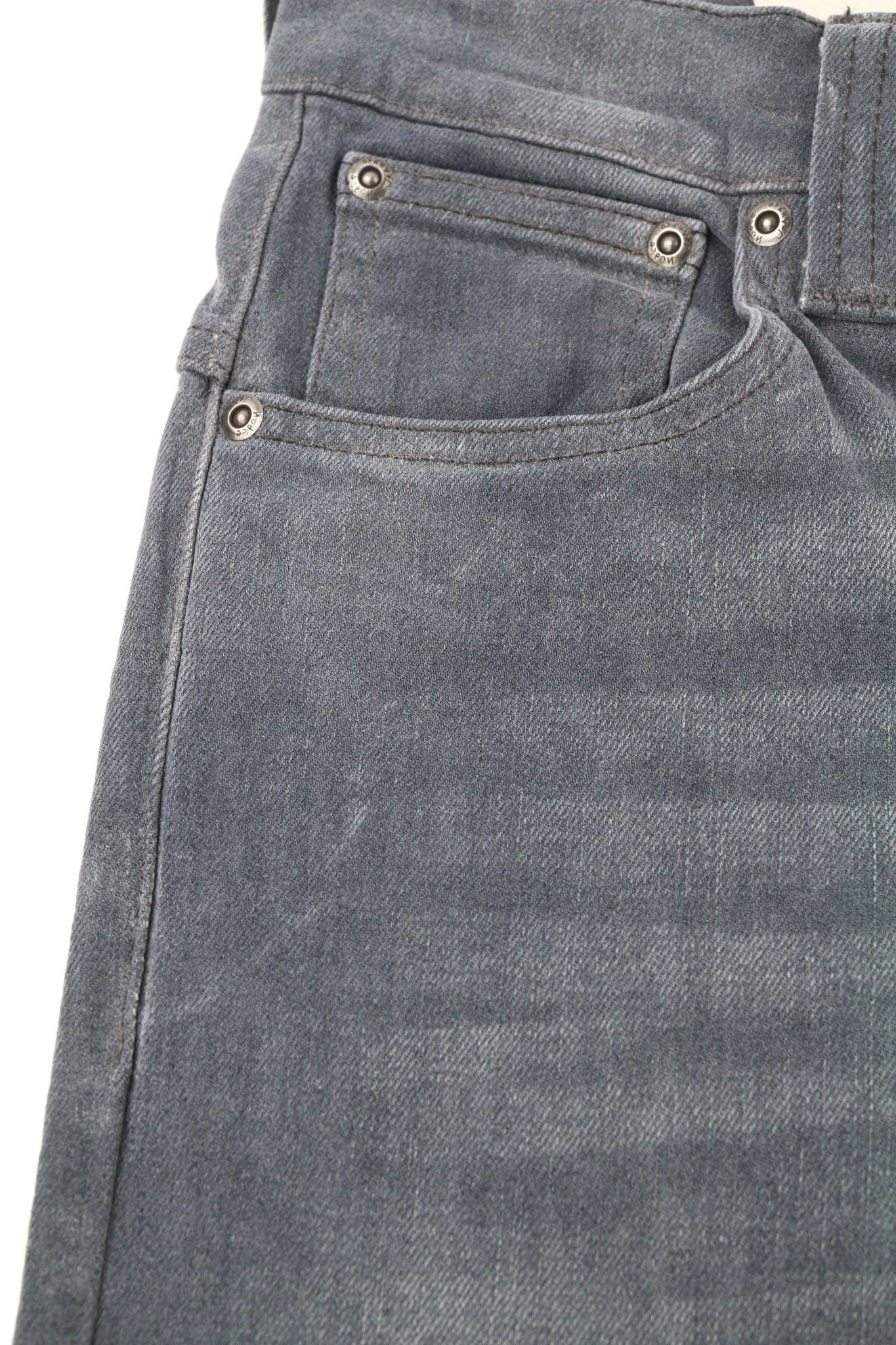 Nudie Jeans THIN FINN W28/L32 Grey Cotton Stretch Jeans 80632 Size US 28 / EU 44 - 9 Thumbnail