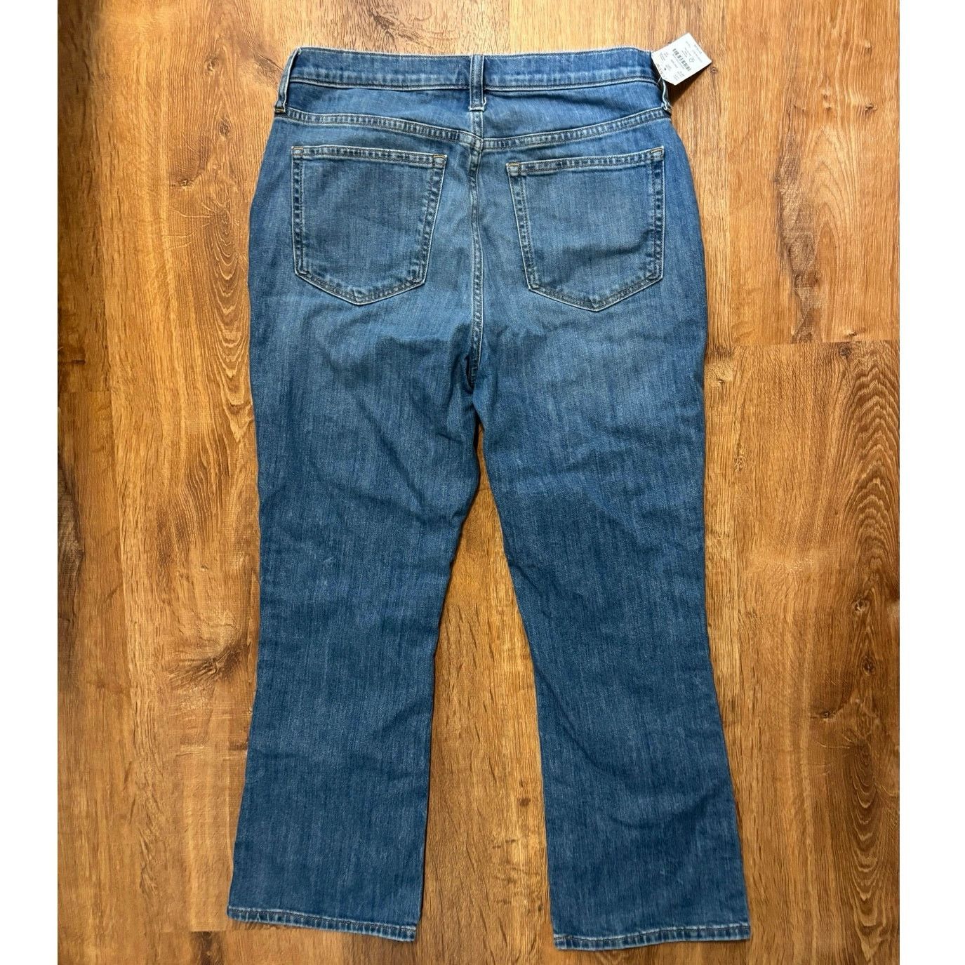J.Crew NWT J.Crew Flare Crop Mid Rise Jean All Day Stretch Size 29 Size 29" - 7 Thumbnail