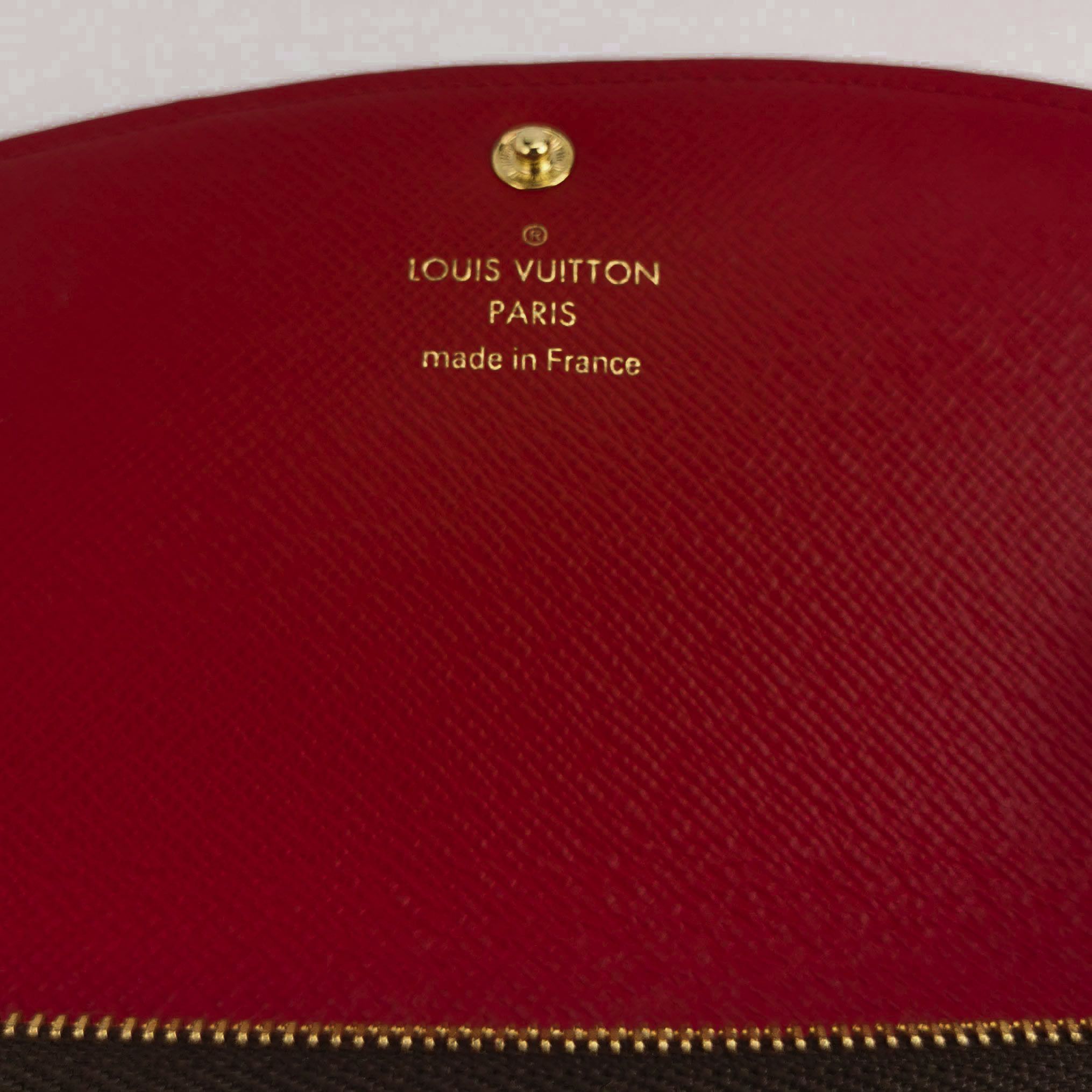 Louis Vuitton Louis Vuitton (LV) Emilie leather checkerboard snap wallet Size ONE SIZE - 3 Thumbnail