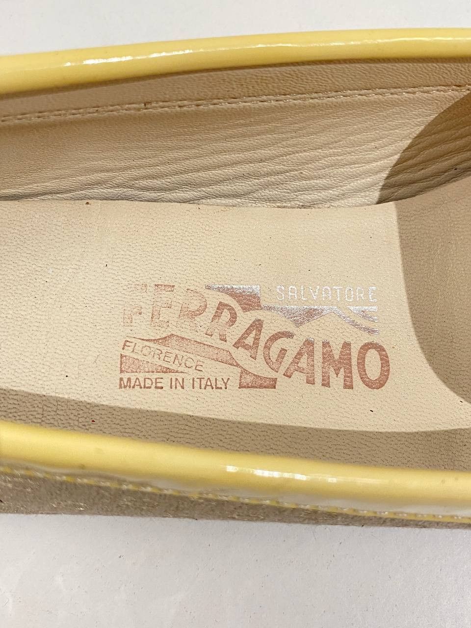 Salvatore Ferragamo Salvatore Ferragamo Gancini Logo Canvas Loafers Flats Shoes Size US 7.5 / IT 37.5 - 10 Thumbnail