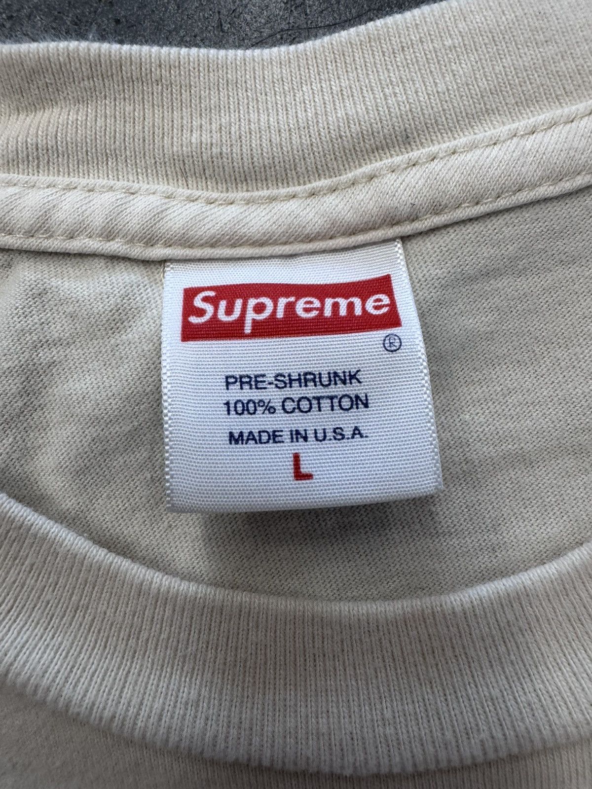 Supreme FW18 Supreme Guts Tee Size US L / EU 52-54 / 3 - 4 Thumbnail