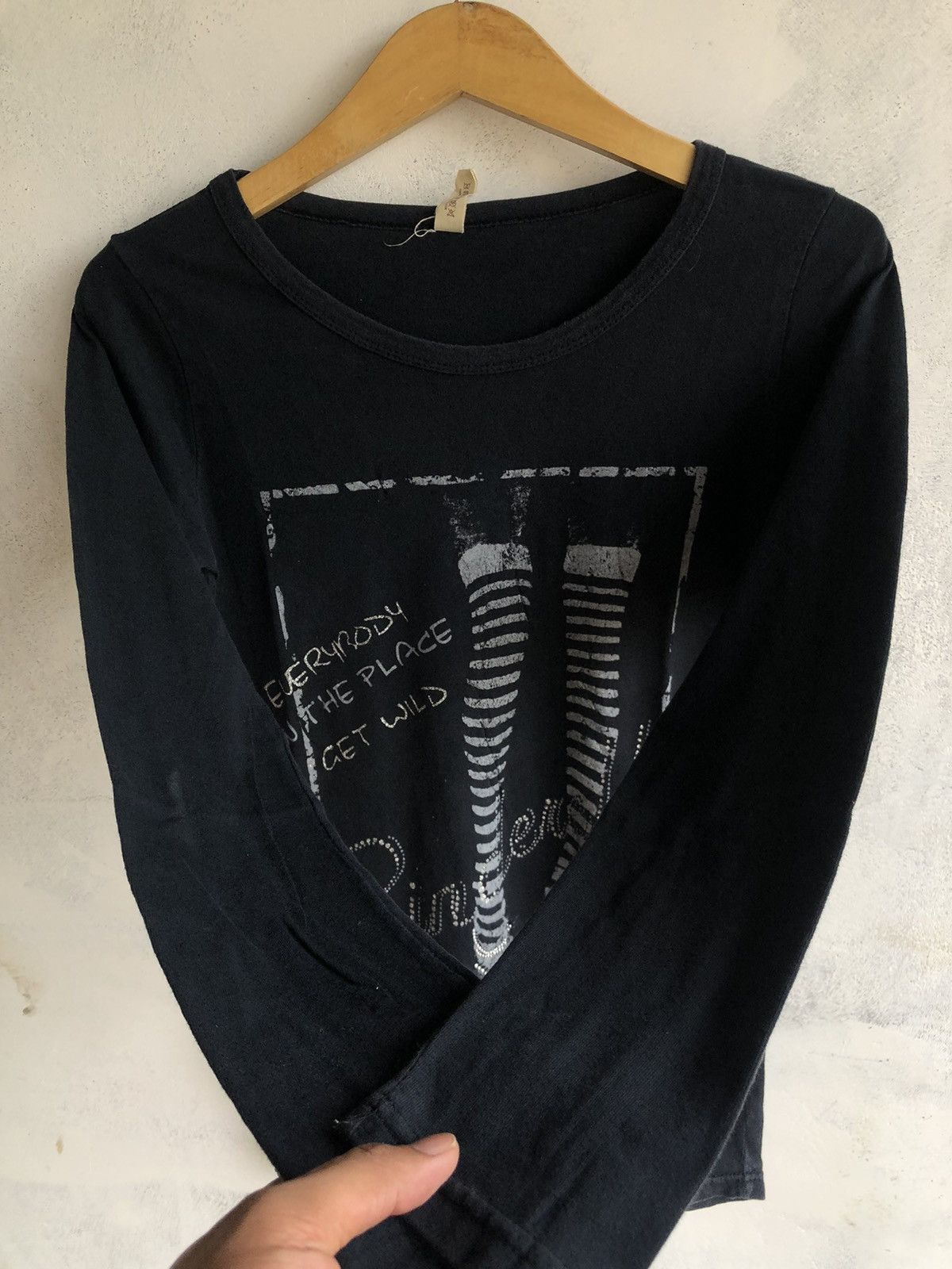 Hysteric Glamour Gothic Poem LongSleeve Japan Rock Punk y2k Style Size US M / EU 48-50 / 2 - 2 Thumbnail