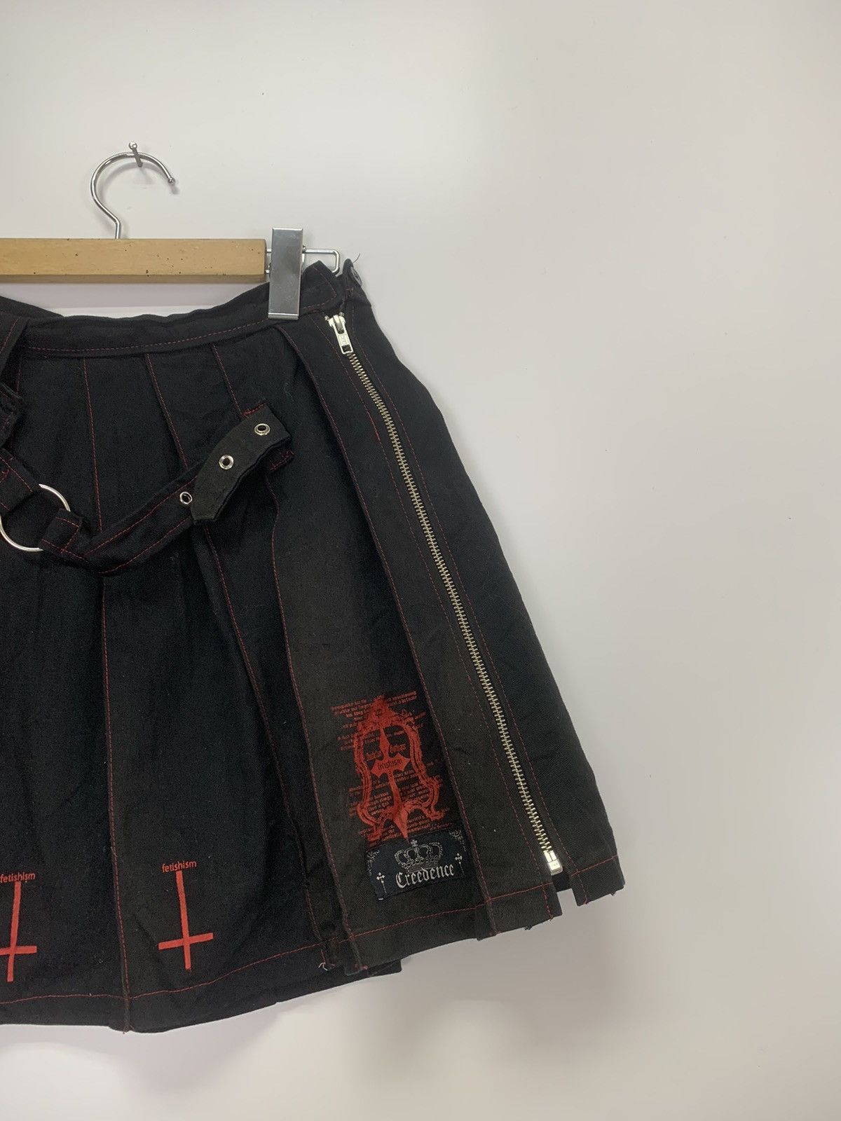 Japanese Brand × Vintage Vintage Creedence Punk skirt Size 26" / US 2 / IT 38 - 3 Thumbnail