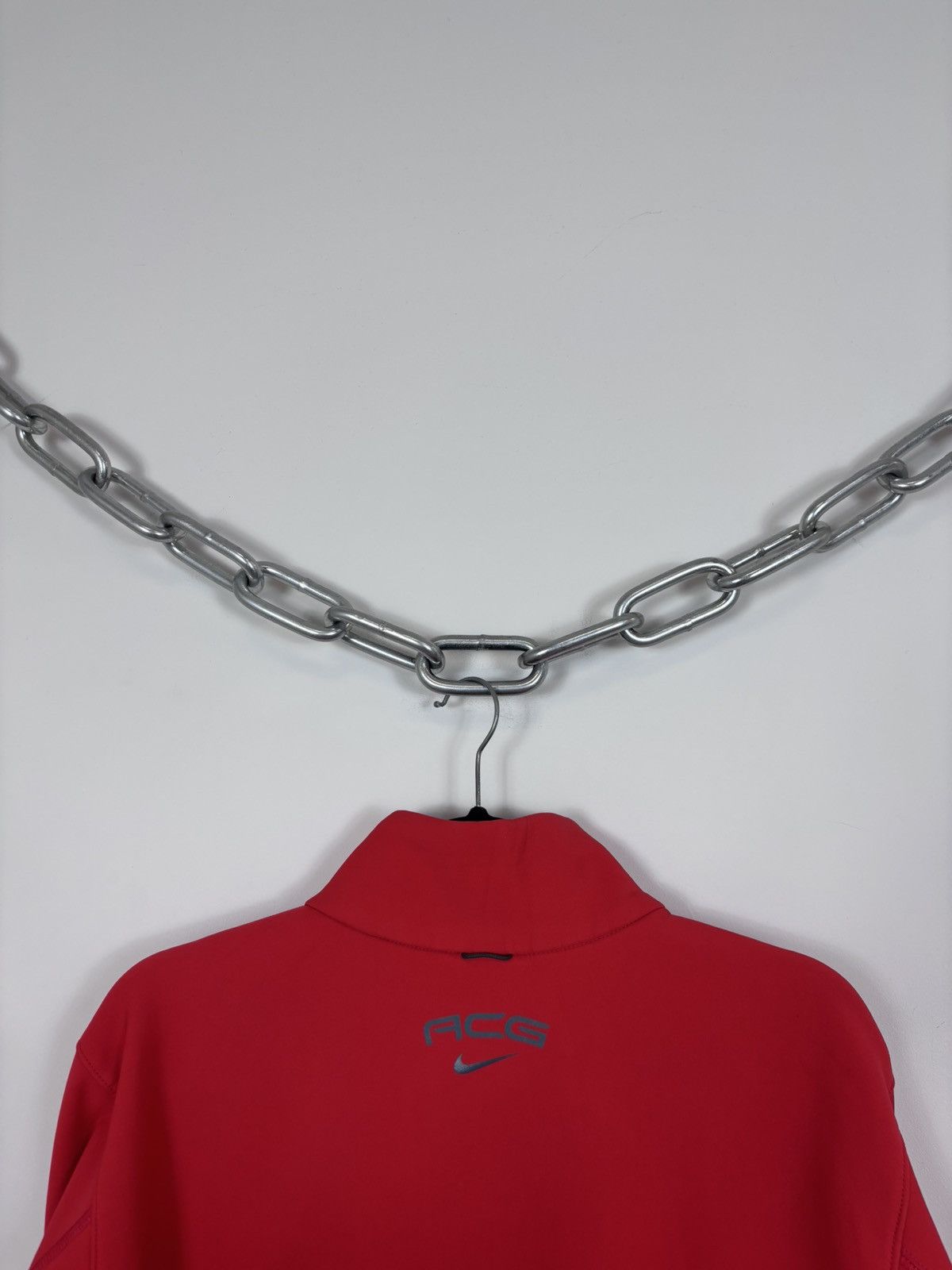 Nike ACG Nike ACG Men’s Soft Shell Jacket Fleece Lined Red/Grey Size US L / EU 52-54 / 3 - 21 Thumbnail
