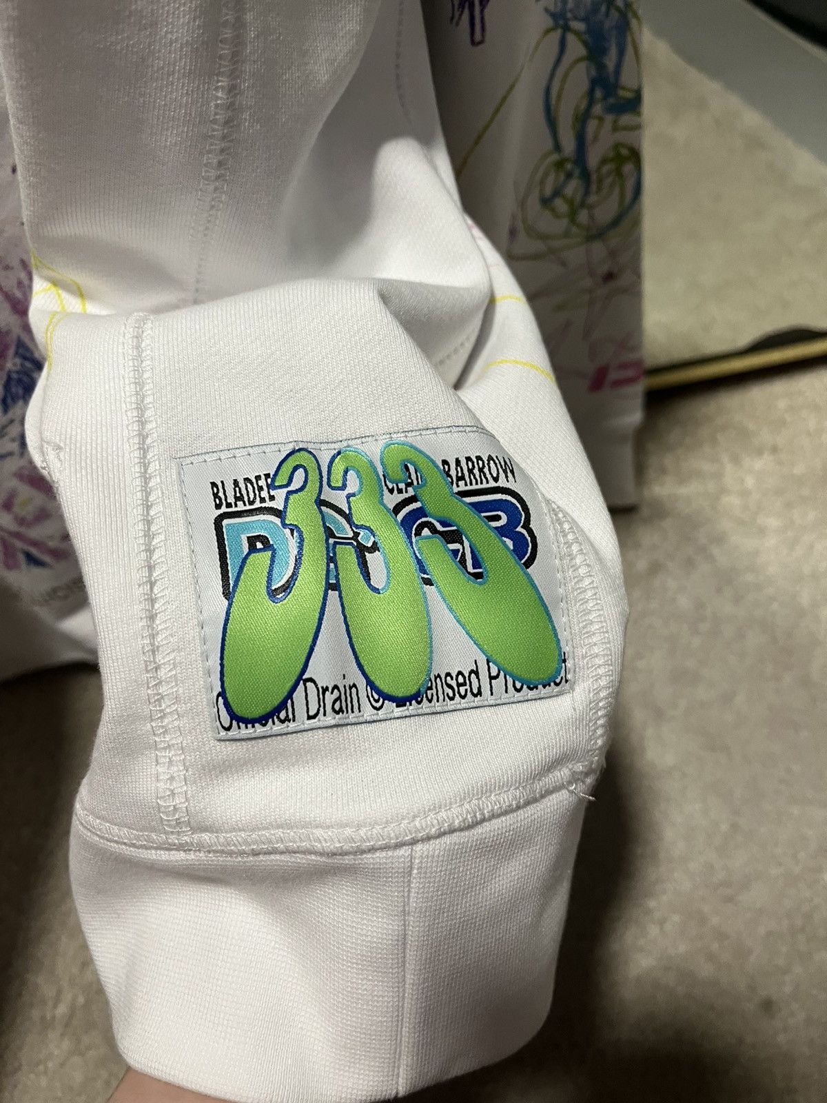 Drain Gang Drain Gang Bladee x Claire Barrow 333 Extasia Hoodie M Size US M / EU 48-50 / 2 - 3 Thumbnail