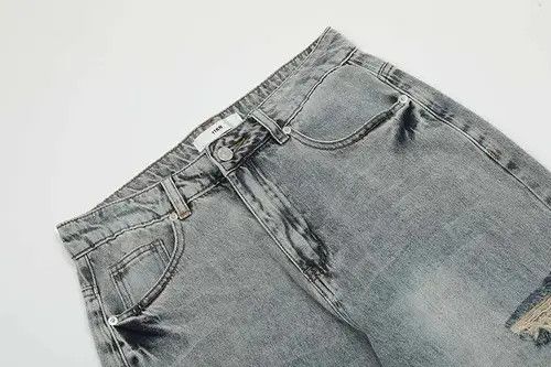 VIBE Distressed Flared Denim Jeans Size US 32 / EU 48 - 4 Thumbnail