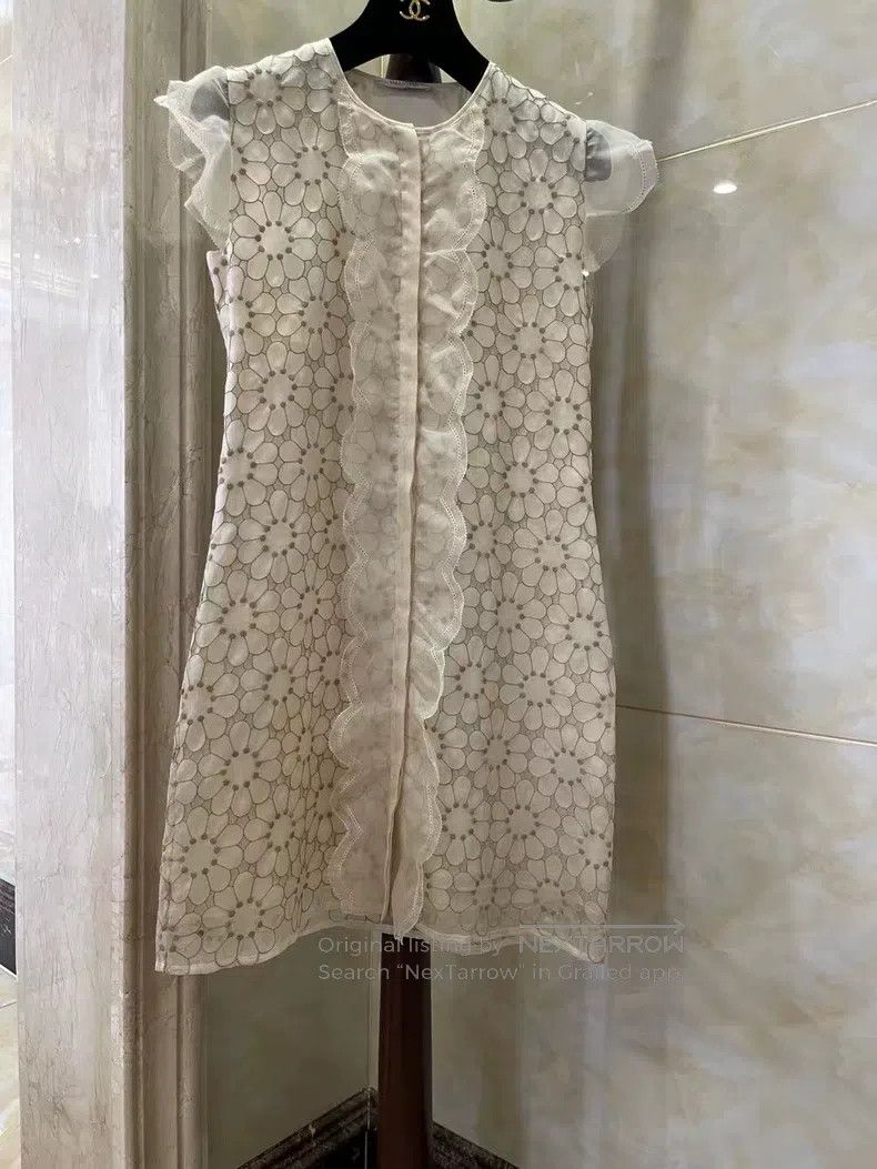 Valentino Valentino Organza dress Size S / US 4 / IT 40 - 1 Thumbnail