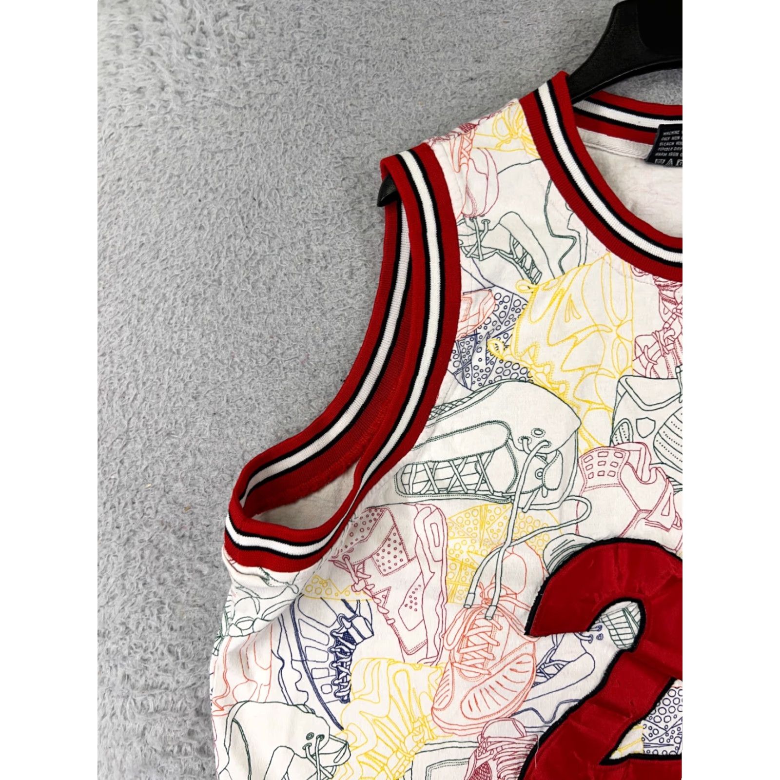 Billabong VINTAGE SMX Jersey Adult XL White #23 Jordan Shoes Sneaker Collector Dunk Shirt Men California Hawaiian 90s Mens Size US XL / EU 56 / 4 - 5 Thumbnail