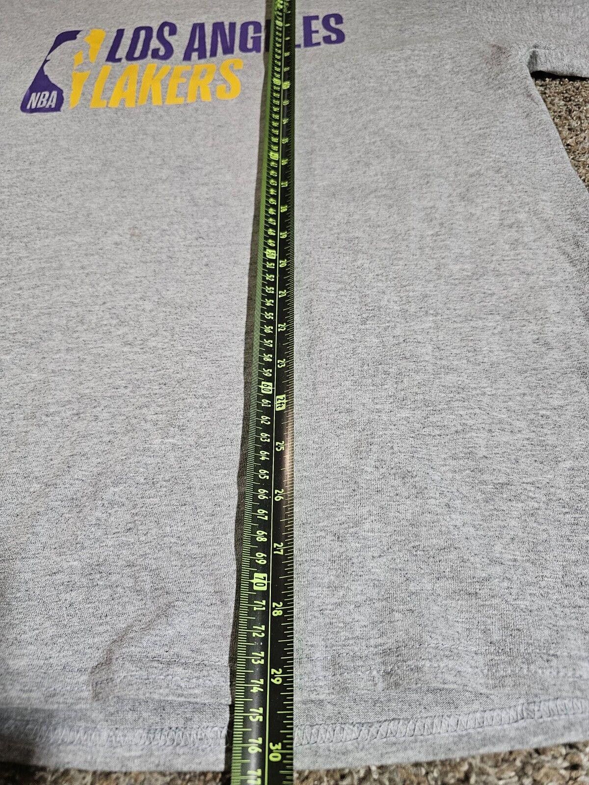 Gildan Los Angeles Lakers Gildan Gray XL Tshirt Size US XL / EU 56 / 4 - 5 Thumbnail