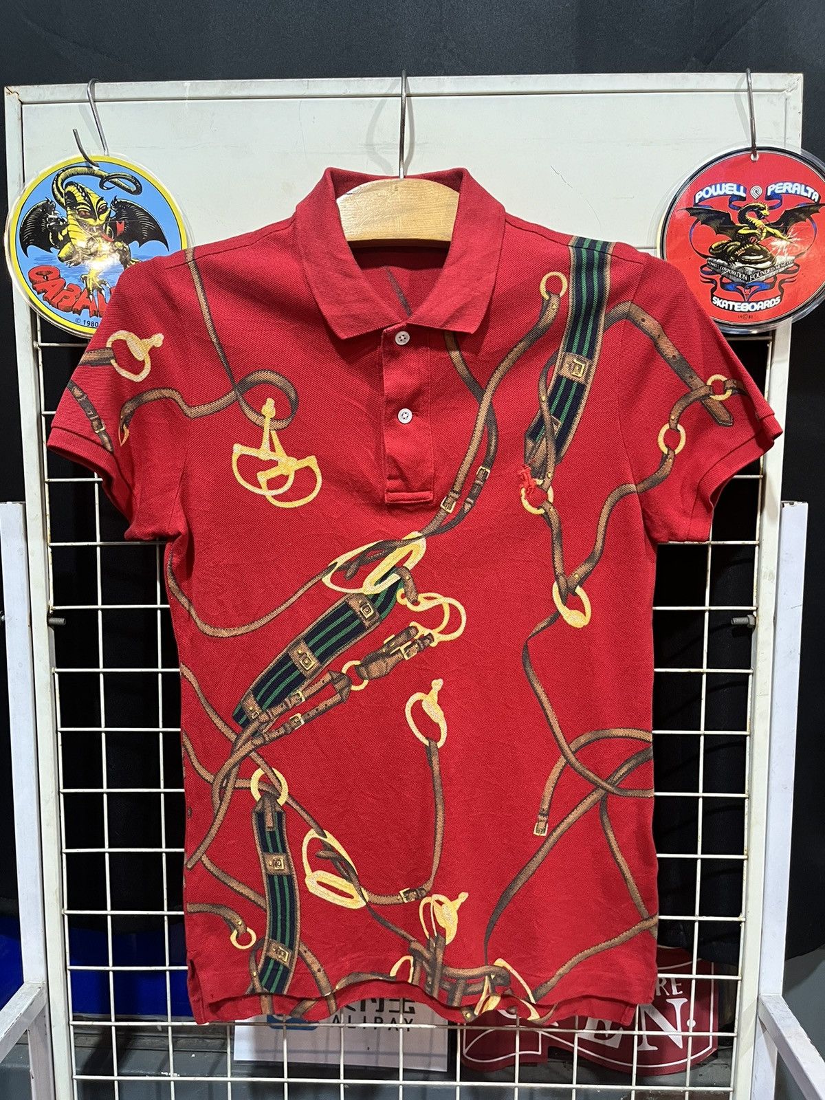 Ralph Lauren Polo Ralph Lauren Baroque Pony Shirt Size L / US 10 / IT 46 - 1 Thumbnail