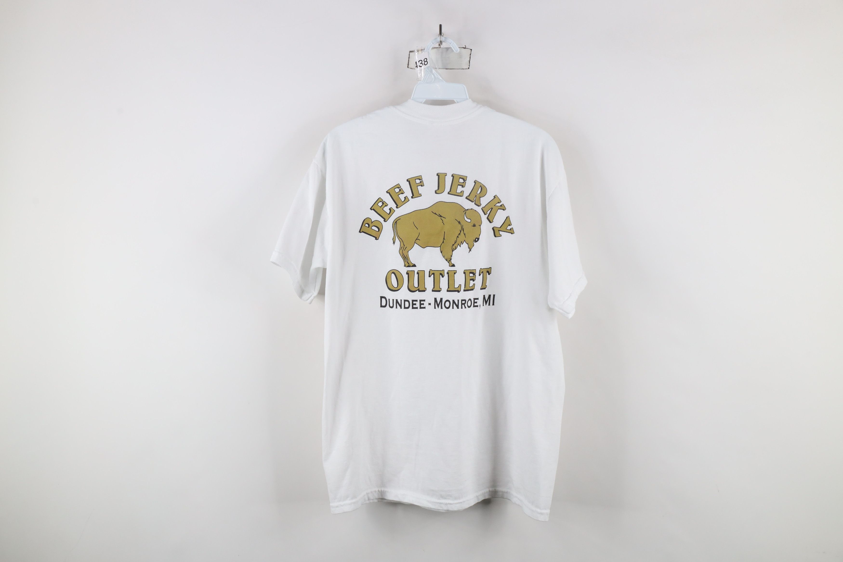 Vintage Vintage Beef Jerky Outlet Michigan Short Sleeve T-Shirt Size US M / EU 48-50 / 2 - 8 Thumbnail