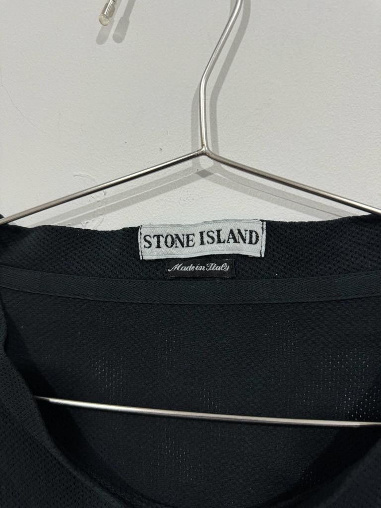 Stone Island Rare Vintage 1998 Stone Island Spellout Tee Size US L / EU 52-54 / 3 - 3 Thumbnail