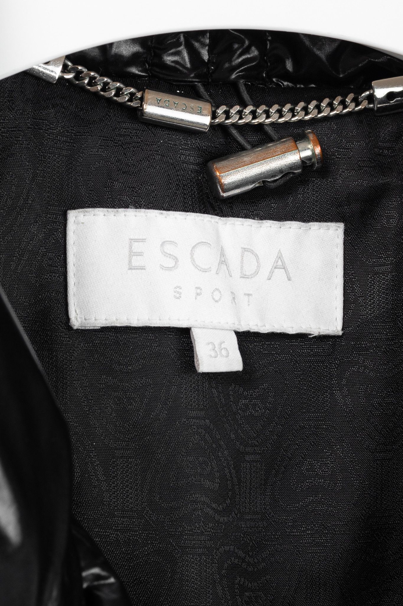Escada Escada Sport Mari Black Nylon Quilted Puffer Jacket Size S / US 4 / IT 40 - 4 Thumbnail