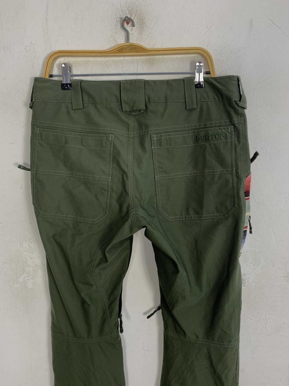 Vintage Burton Snowboard OG Tactical Pant Snow Multicolour Pocket Size US 34 / EU 50 - 6 Thumbnail