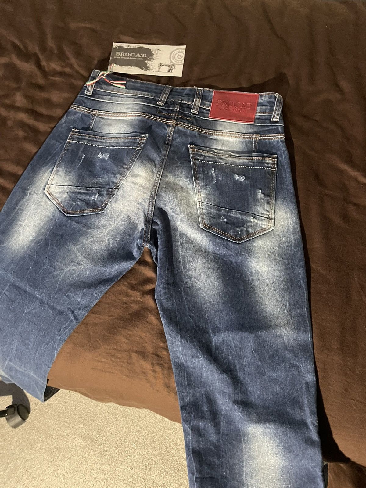 Other Blue washed jeans Size US 34 / EU 50 - 3 Thumbnail