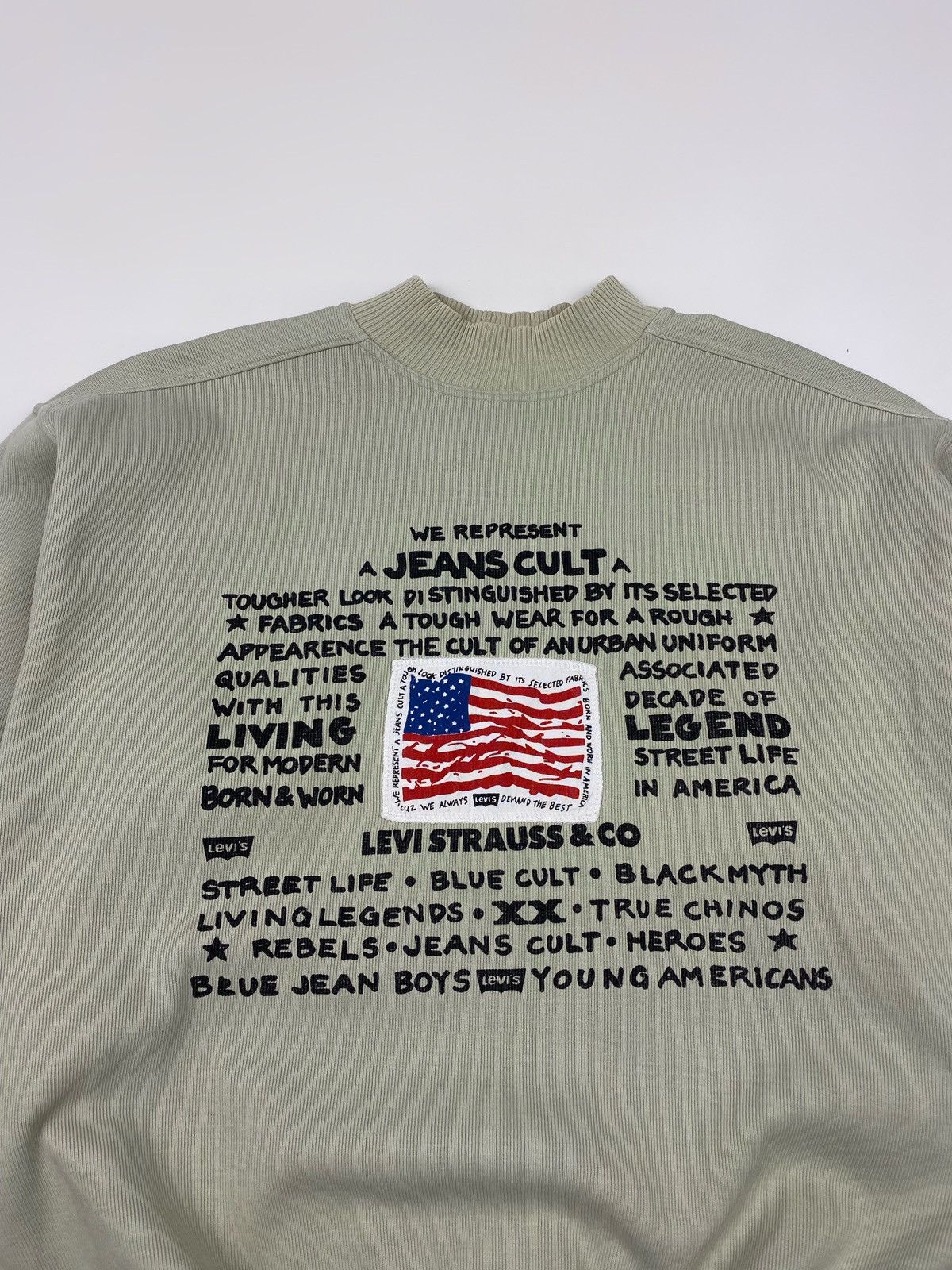 Levi's × Levi's Vintage Clothing × Vintage 1990’s Vintage Levi’s Boxy Sweatshirt Size US M / EU 48-50 / 2 - 3 Thumbnail