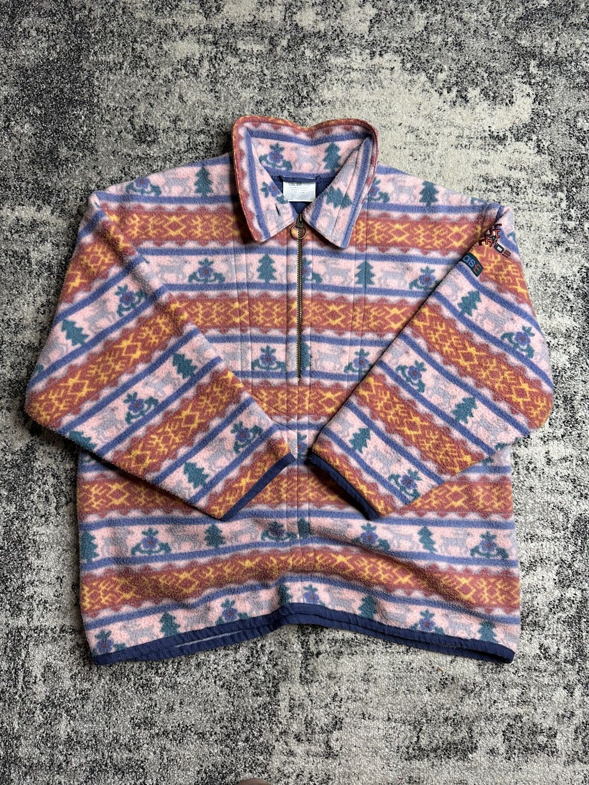 Adidas Vintage Adidas Lappland Trekking fleece Streetwear 90 Size US L / EU 52-54 / 3 - 8 Thumbnail