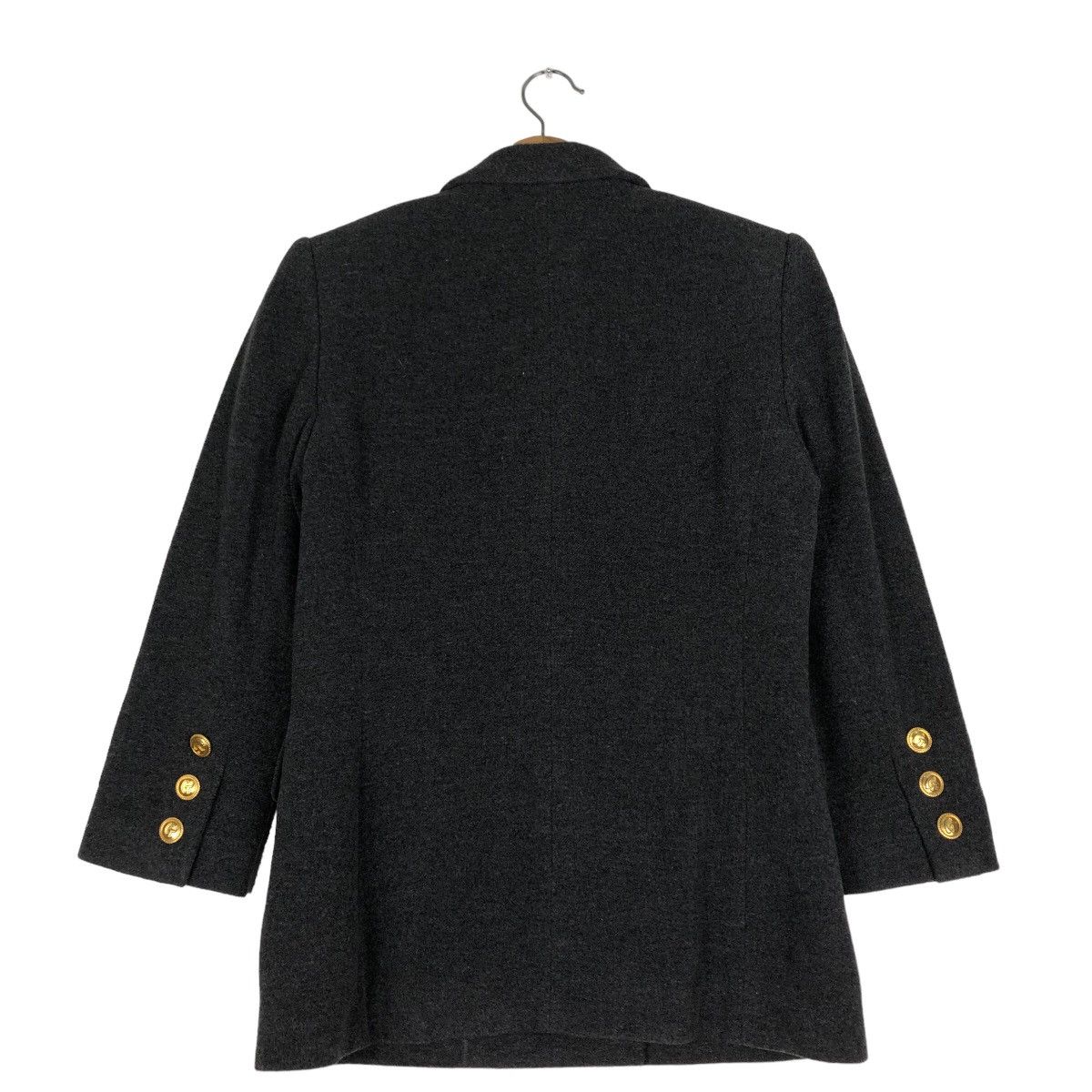 Vintage 🔥Vtg Givenchy Gold Button Wool Double Breast Jacket Coats Size US M / EU 48-50 / 2 - 8 Thumbnail