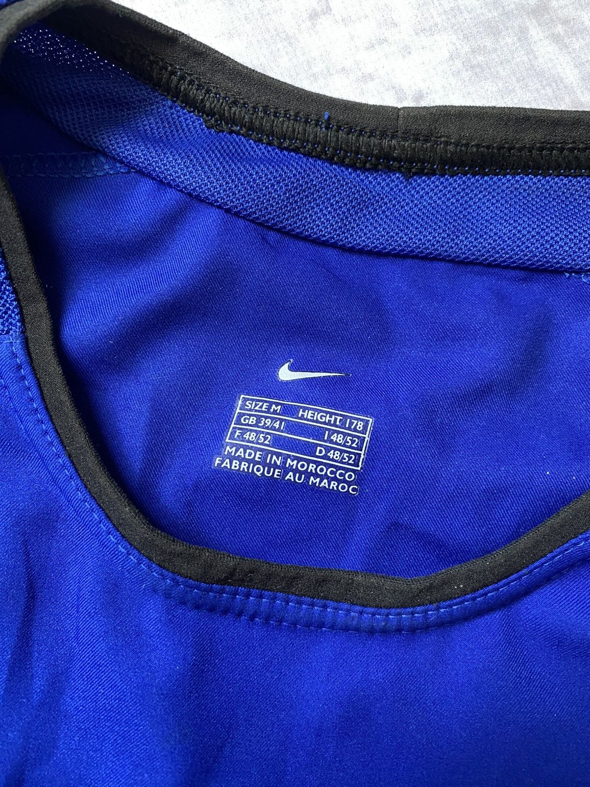 Nike Vintage 2002 Nike Manchester United Soccer Jersey #7 Florian Size US M / EU 48-50 / 2 - 3 Thumbnail