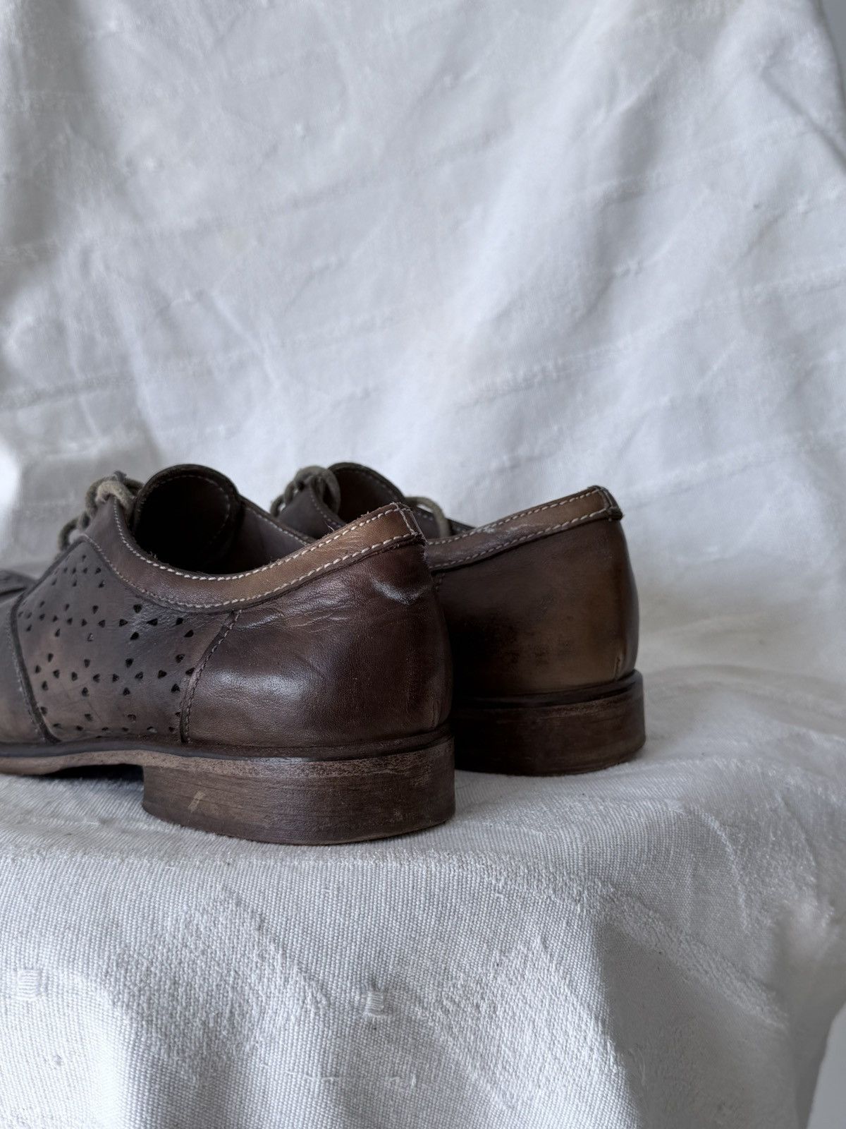 A.S.98 Avant Garde Guidi A.S. 98 Style Distressed Leather Shoes Size US 9 / EU 42 - 6 Thumbnail