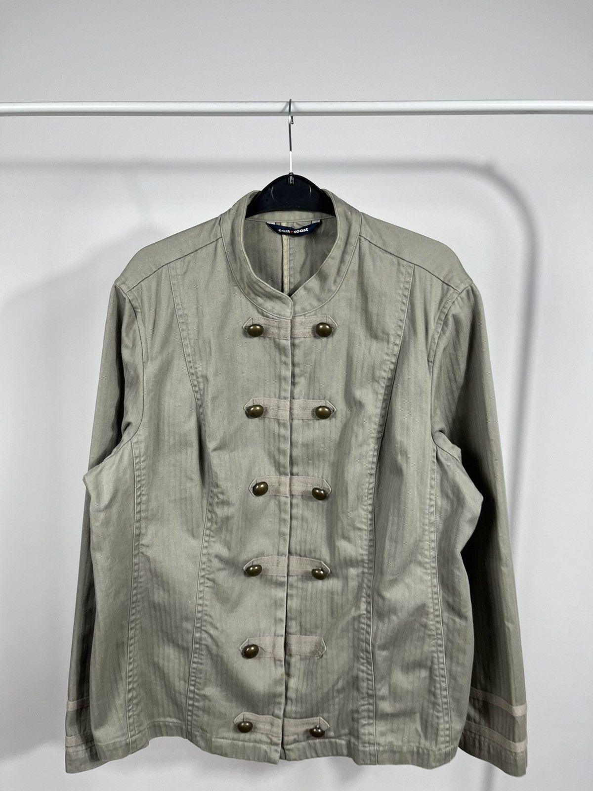 Other Napoleon Military Style Jacket Button Front Structured Fit Size M / US 6-8 / IT 42-44 - 2 Thumbnail