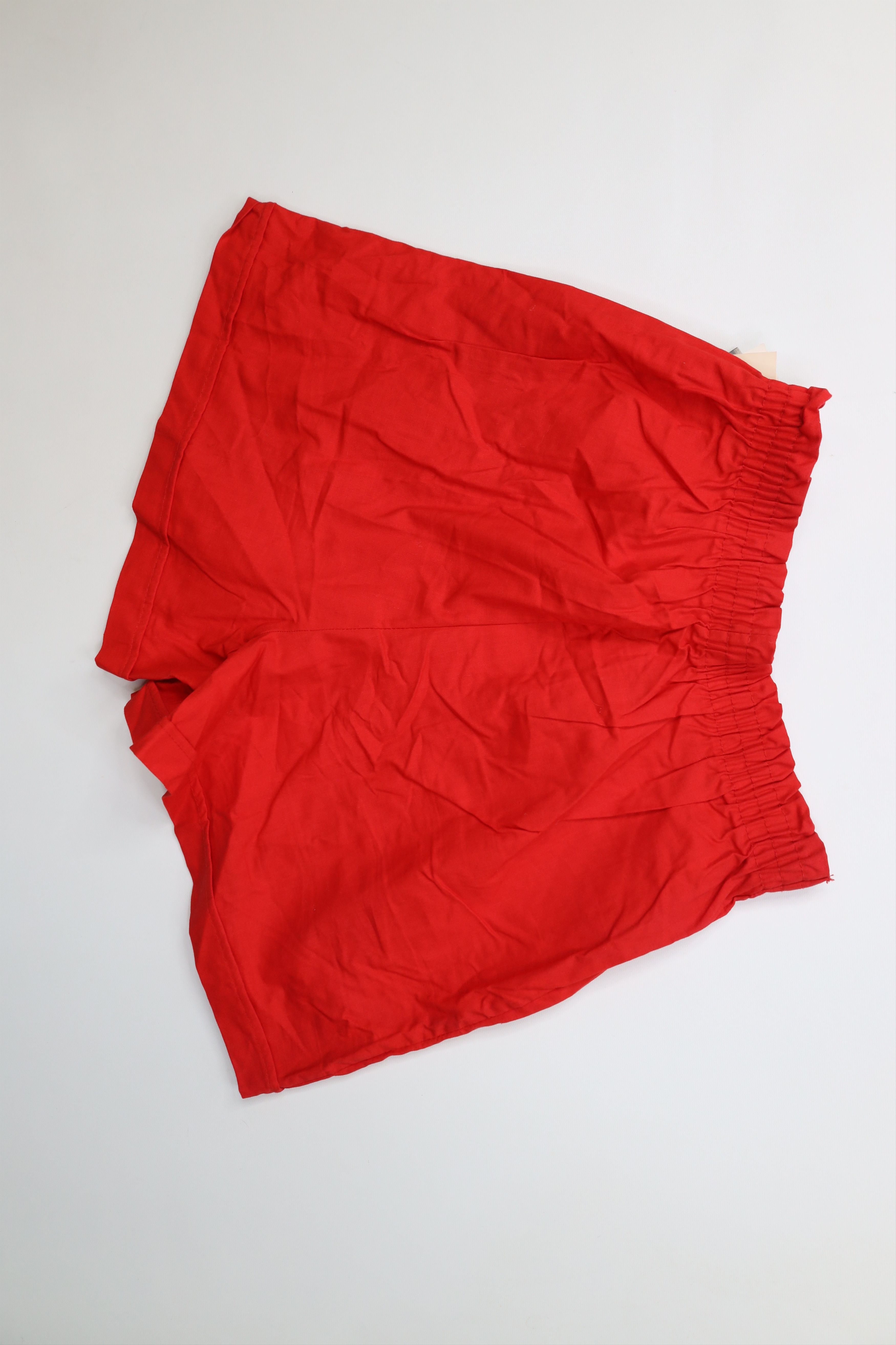 Vintage Deadstock Vintage 90s Streetwear Blank Shorts Red Cotton USA Size 36" / US 14 / IT 50 - 8 Thumbnail