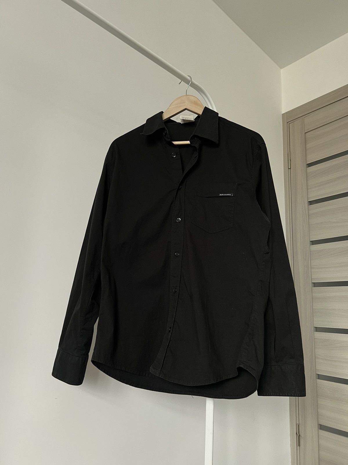 Dolce & Gabbana × Vintage Vintage Dolce Gabbana Shirt Logo Rare Black Size L Old Money Size US L / EU 52-54 / 3 - 3 Thumbnail